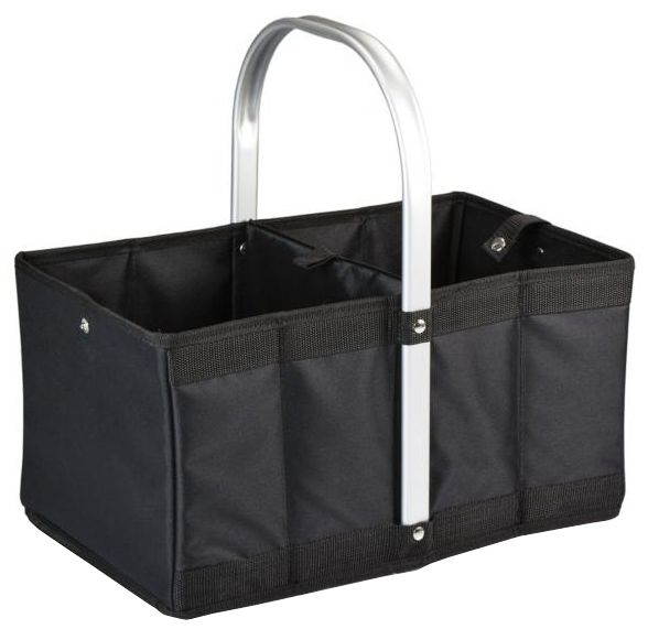 Urban Basket Black Collapsible Tote