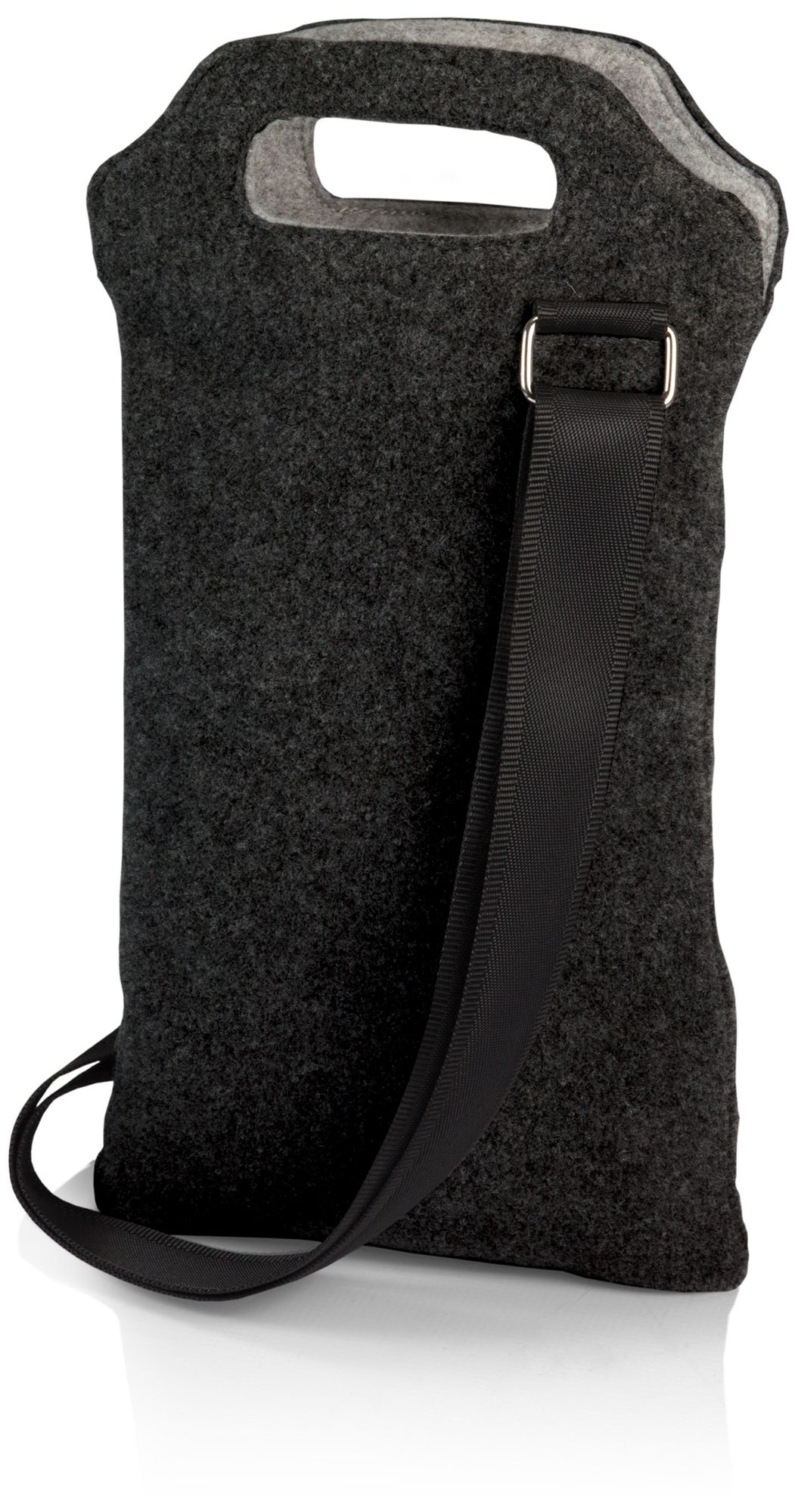 MODE Collection Black 2-Bottle Picnic Tote