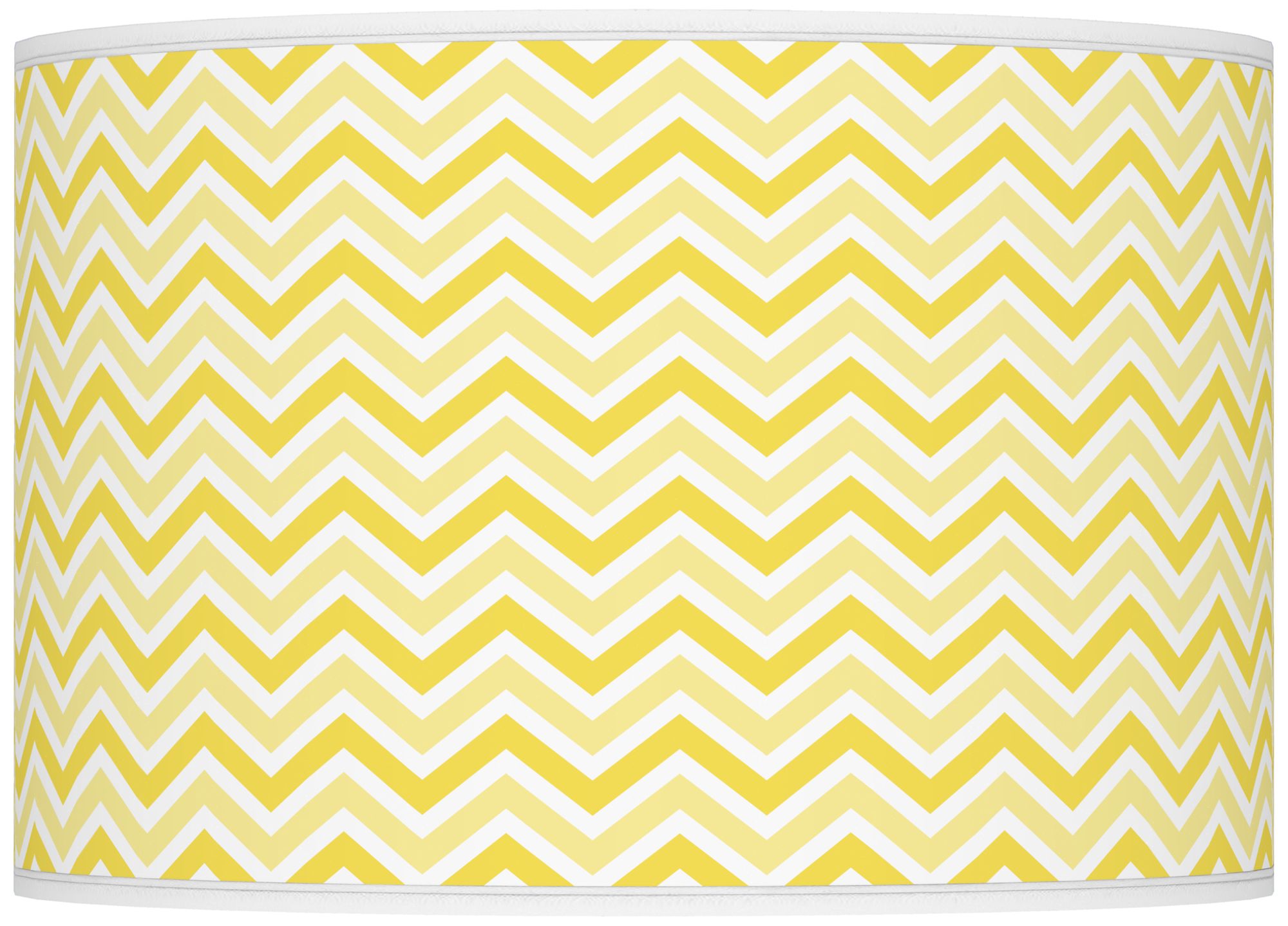 Lemon Twist Narrow Zig Zag Ovo Table Lamp