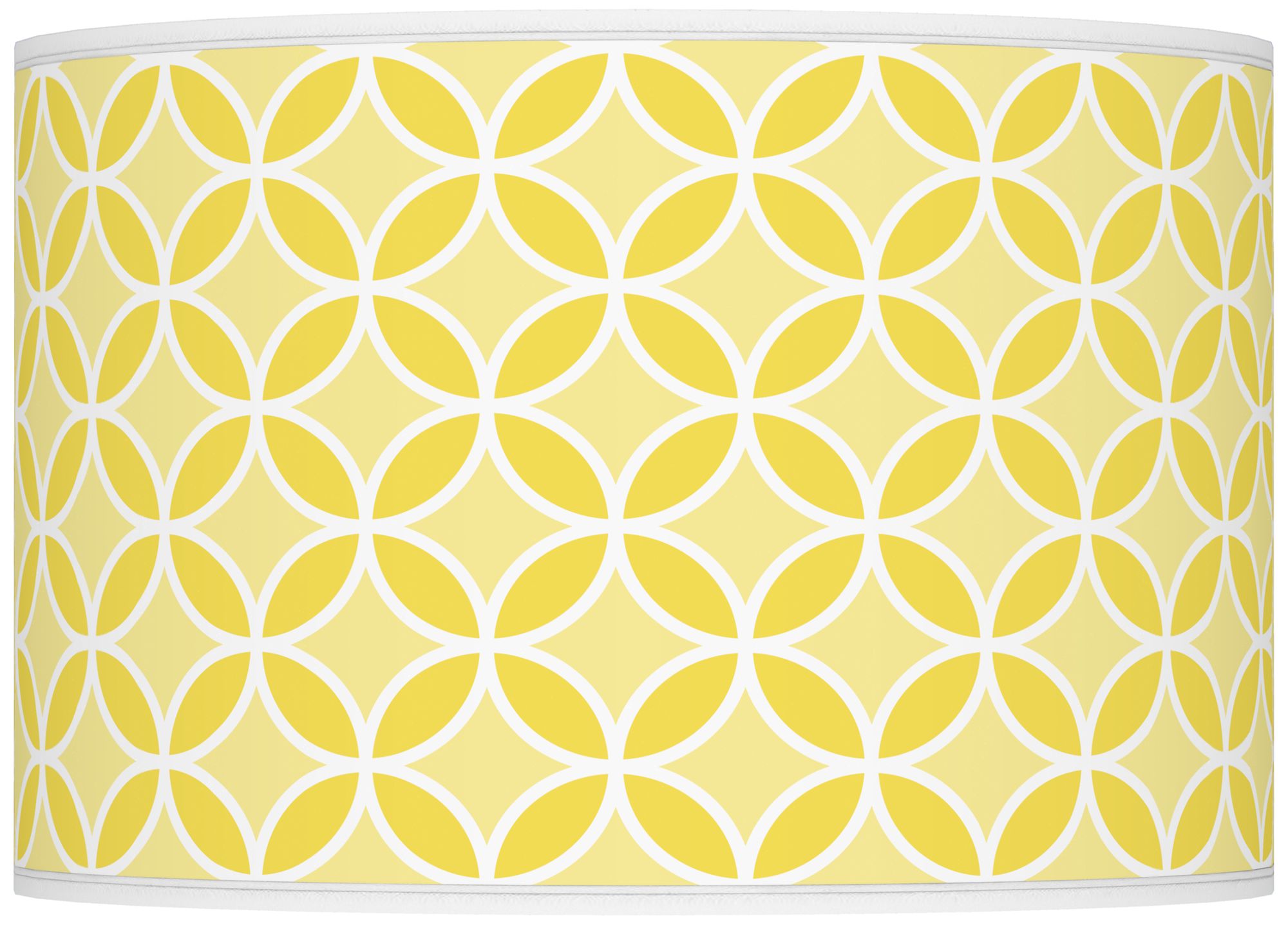 Lemon Twist Circle Rings Ovo Table Lamp