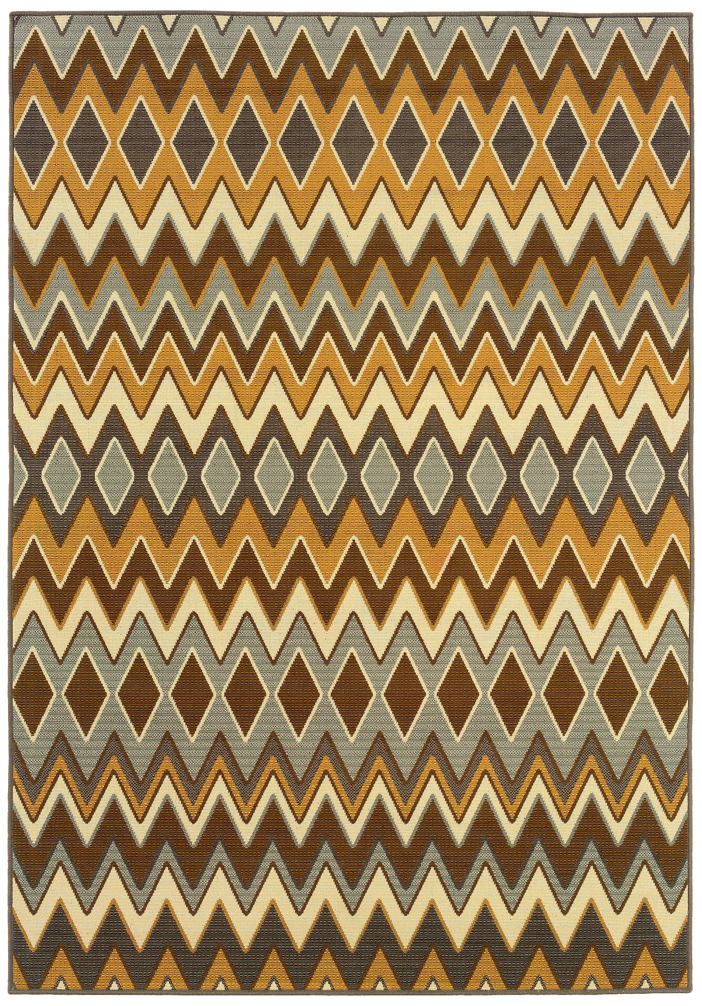 Oriental Weavers Bali 1732D Chevron Rug