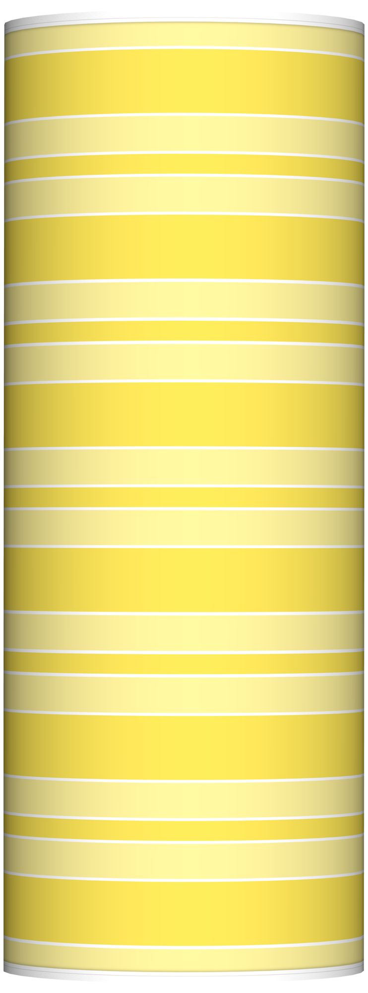 Lemon Twist Bold Stripe Ovo Floor Lamp