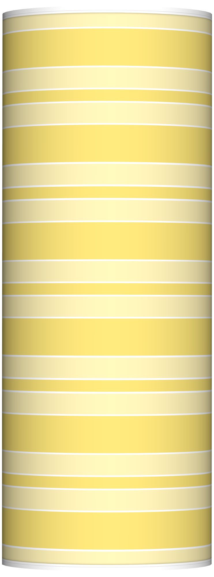 Daffodil Bold Stripe Ovo Floor Lamp