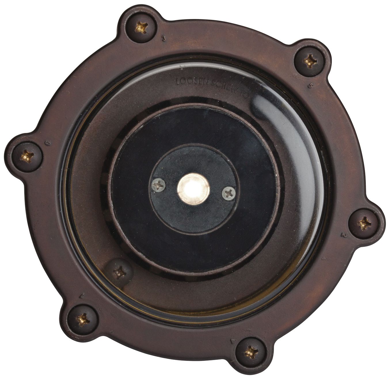 Radiax 2700K 60-Degree 4-Watt LED Rich Bronze Flood Light