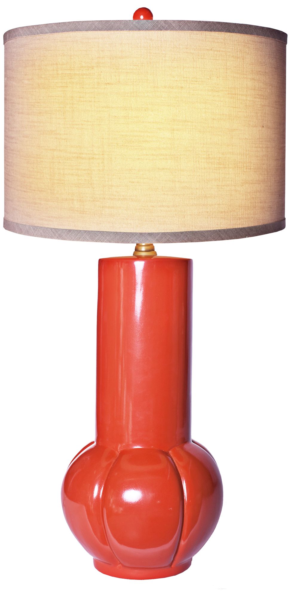 Jackson Tango Contemporary Red Table Lamp