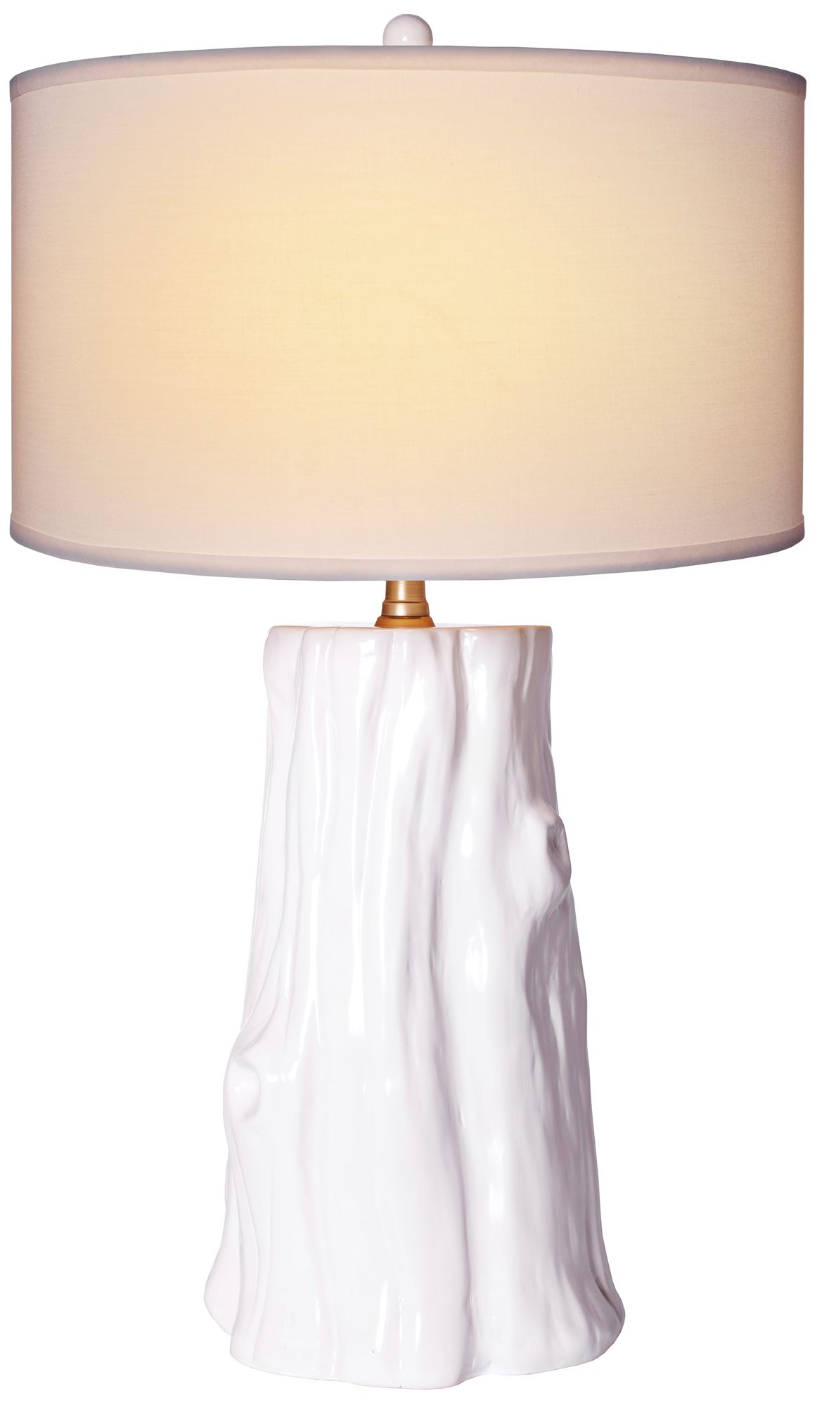 Austin Tree Stump Chalk Novelty Table Lamp