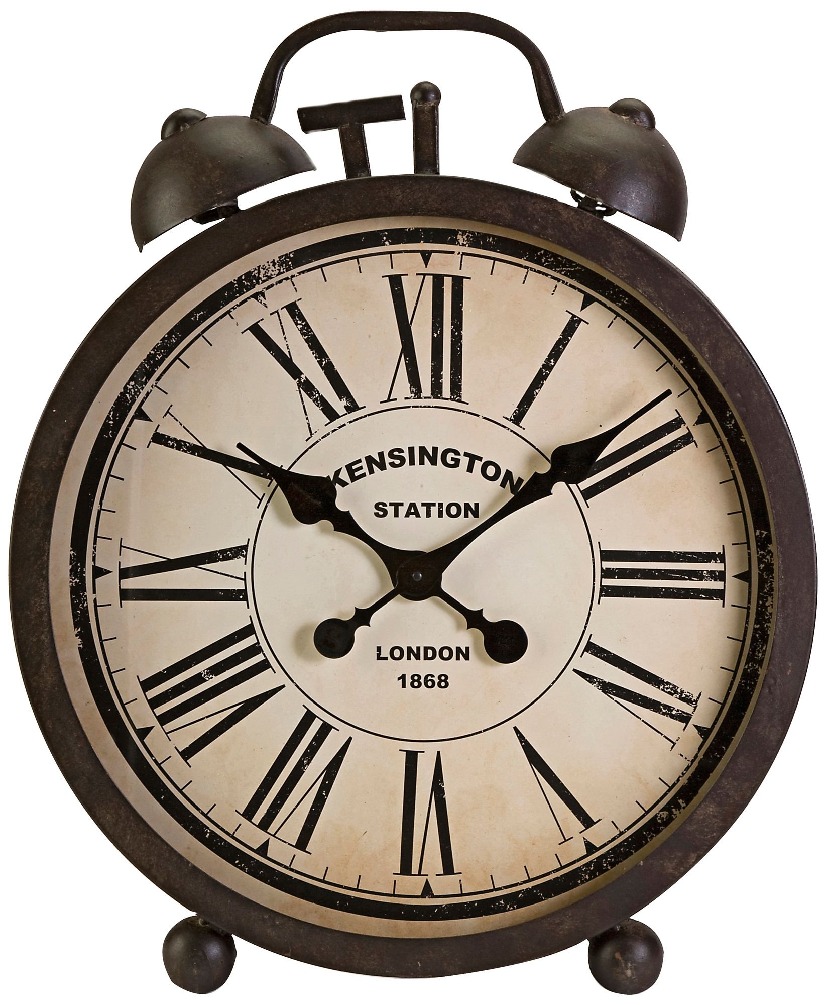 Martin Oversized Iron Table Clock