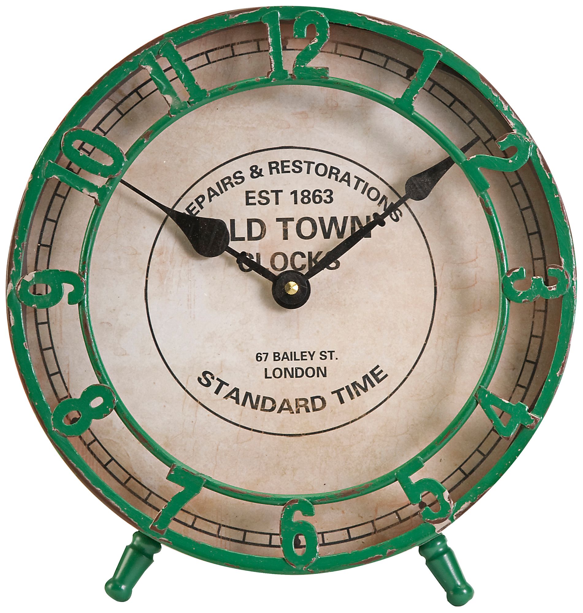 Avari Green Table Clock