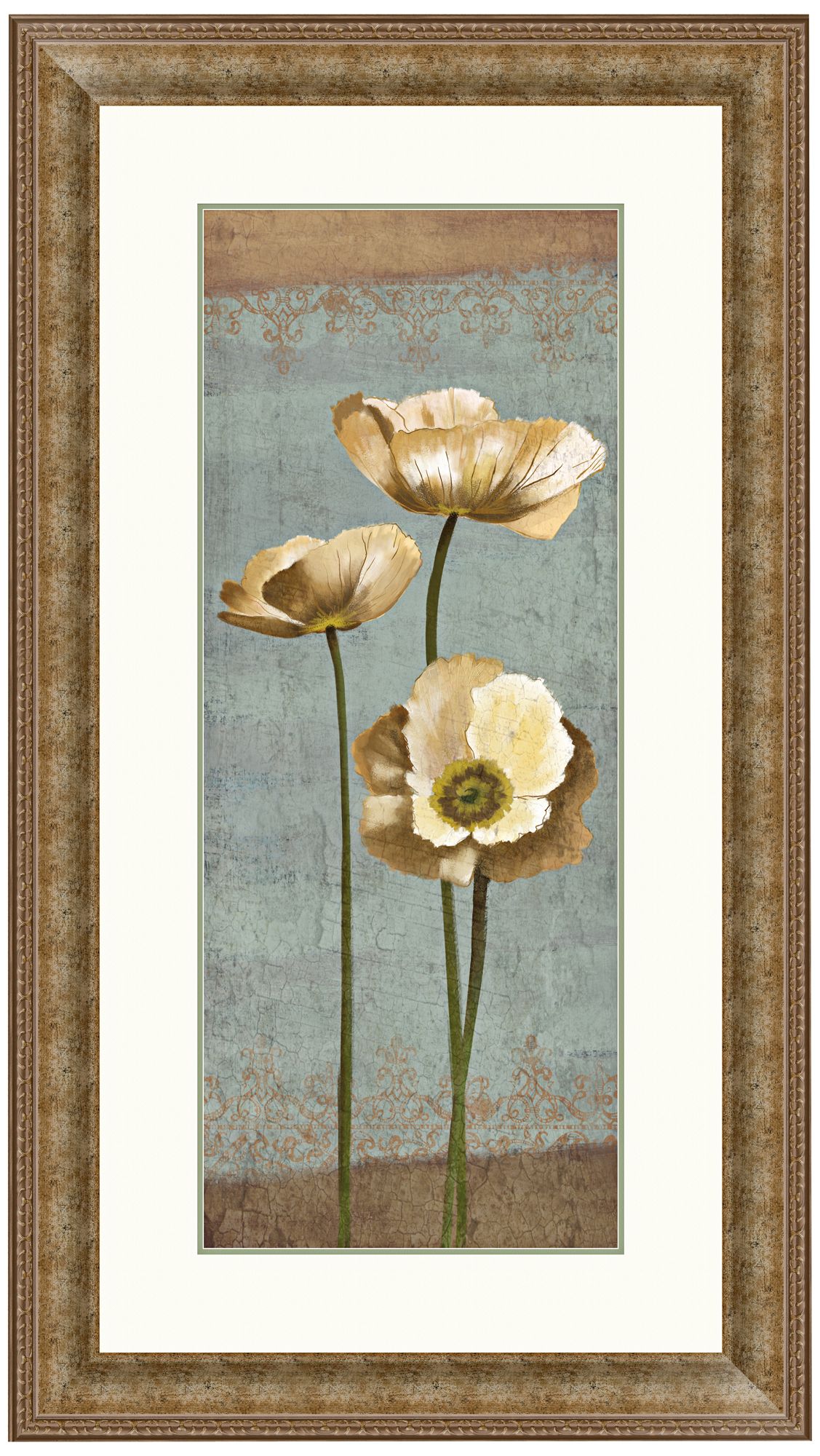 Blooming Poppy I 27 1/2" High Wall Art