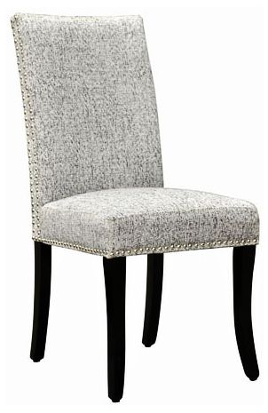 Set of 2 Ash Accent Nail Side Chairs