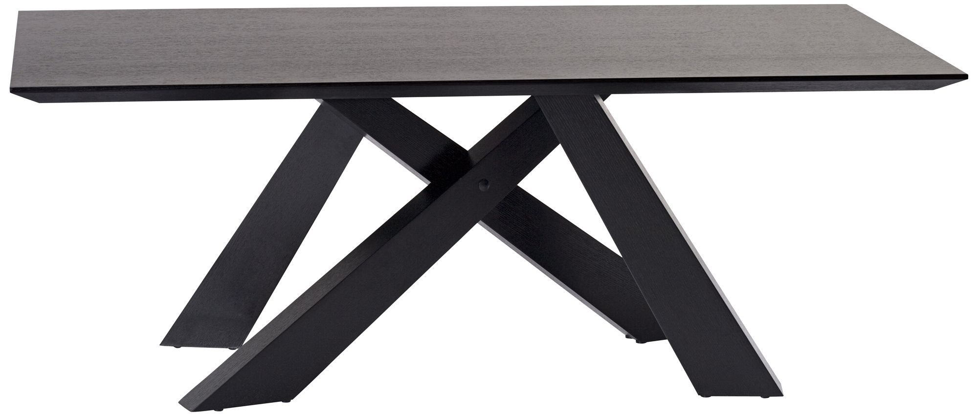 Boulevard Black Oak Modern Dining Table