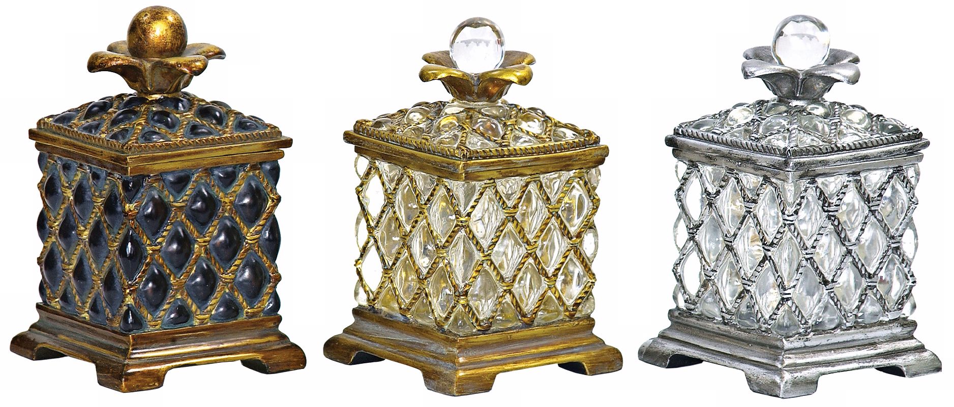 Set of 3 Assyrian Keepsake Boxes