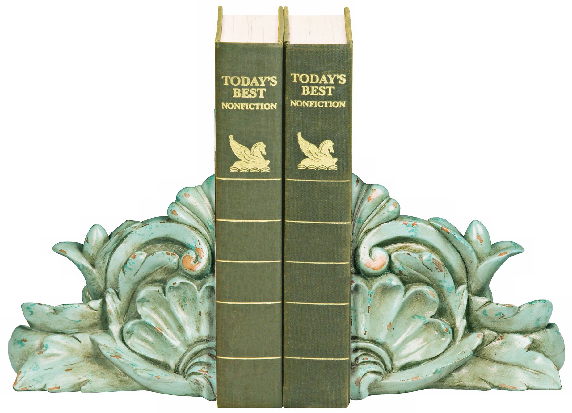 Bernini Italian Scroll Bookends