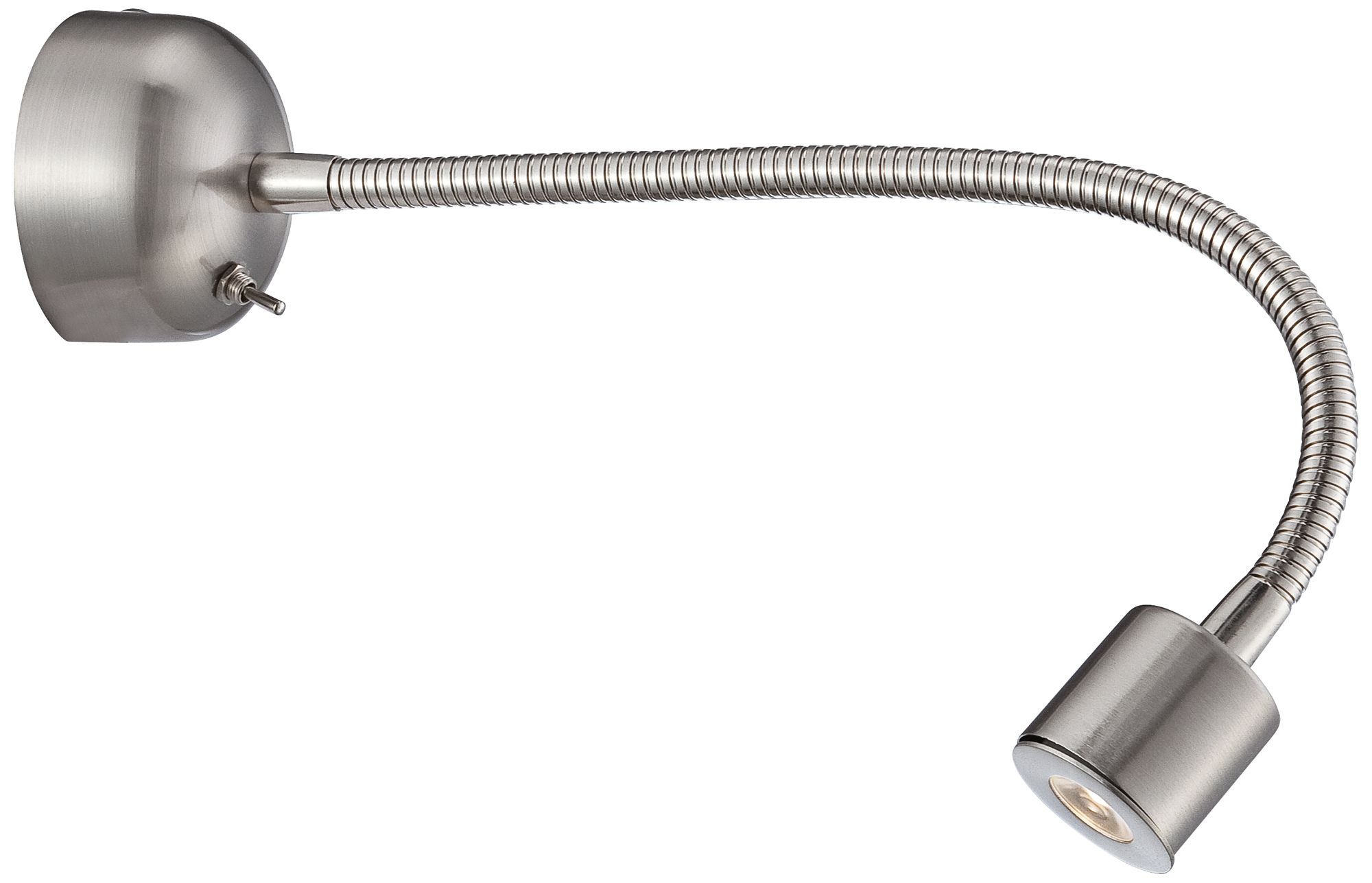 LED 12 3/4"W Adjustable Cylinder  Chrome Picture Light