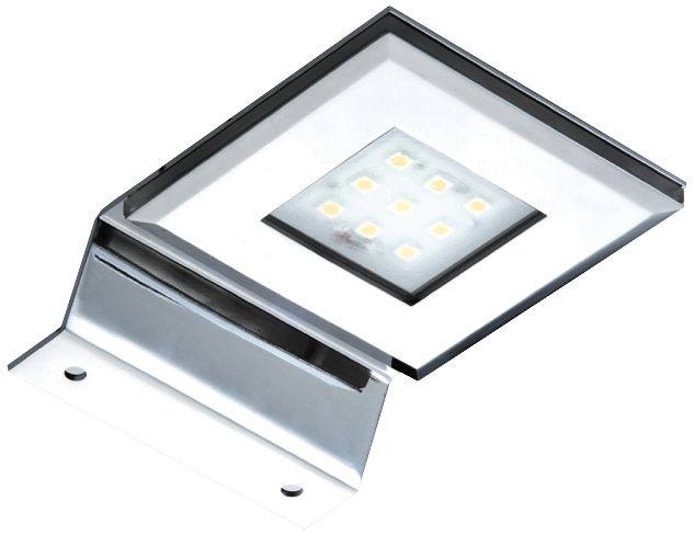 LED 3 3/4" Wide Chrome Picture Light