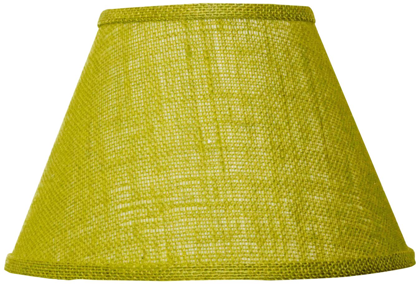 Avocado Cotton Burlap Empire Lamp Shade 6x12x8 (Spider)