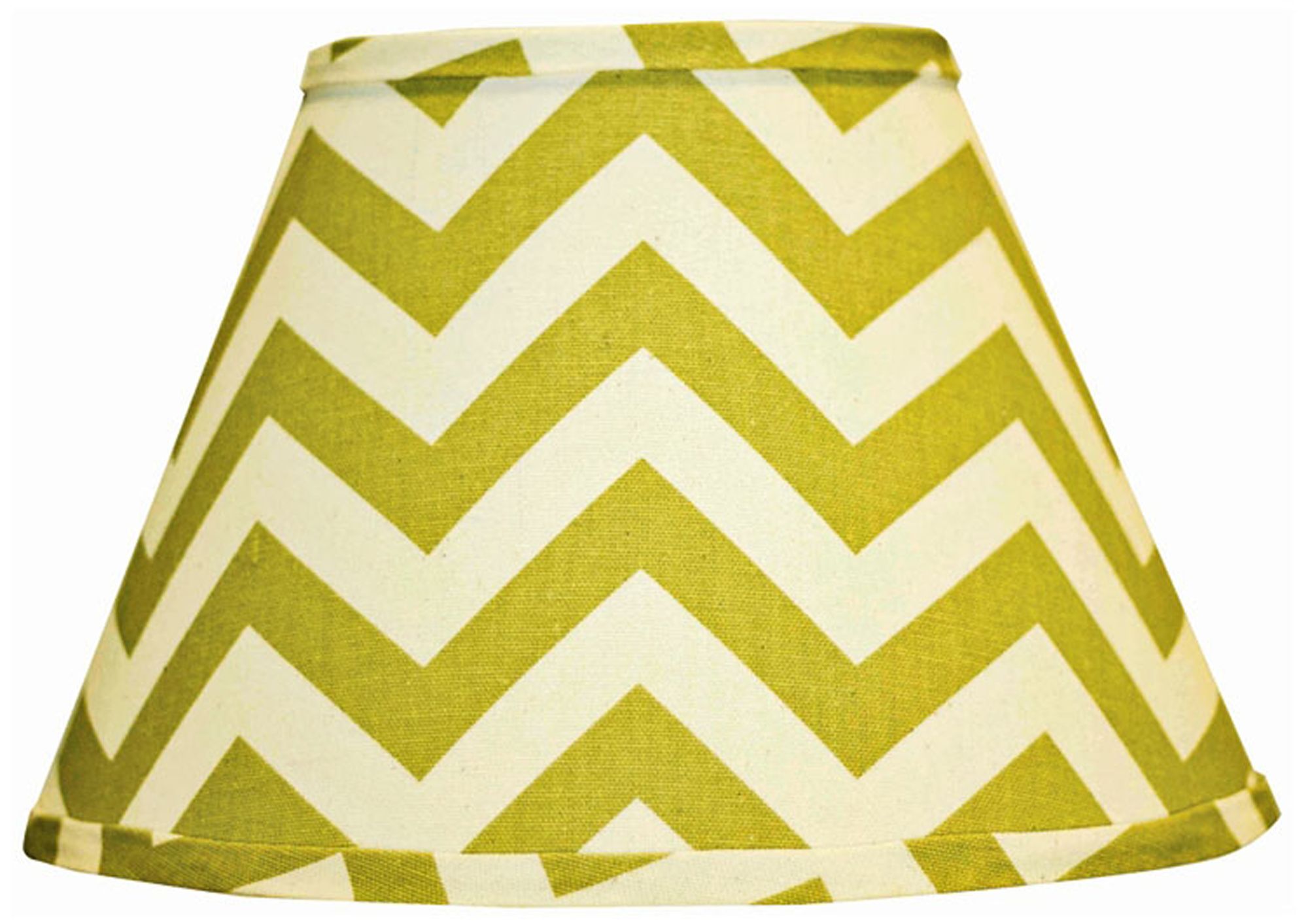 Village Green Chevron Empire Lamp Shade 8x14x10.25 (Spider)