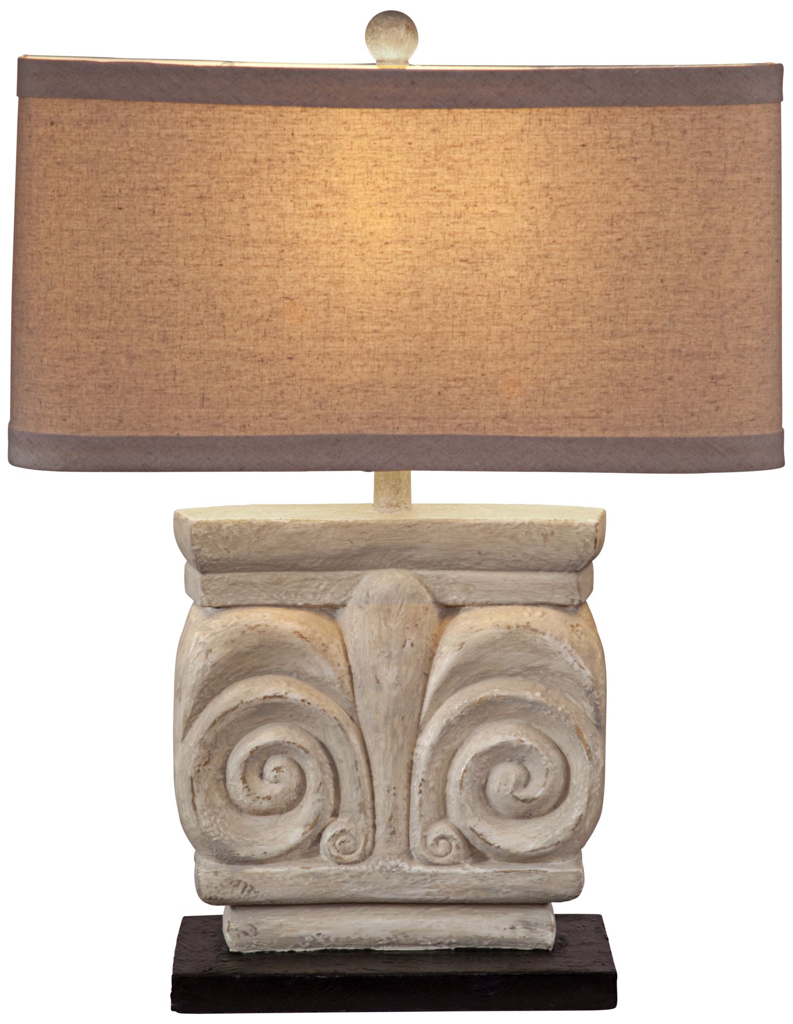 Parthenon Stone Texture Table Lamp