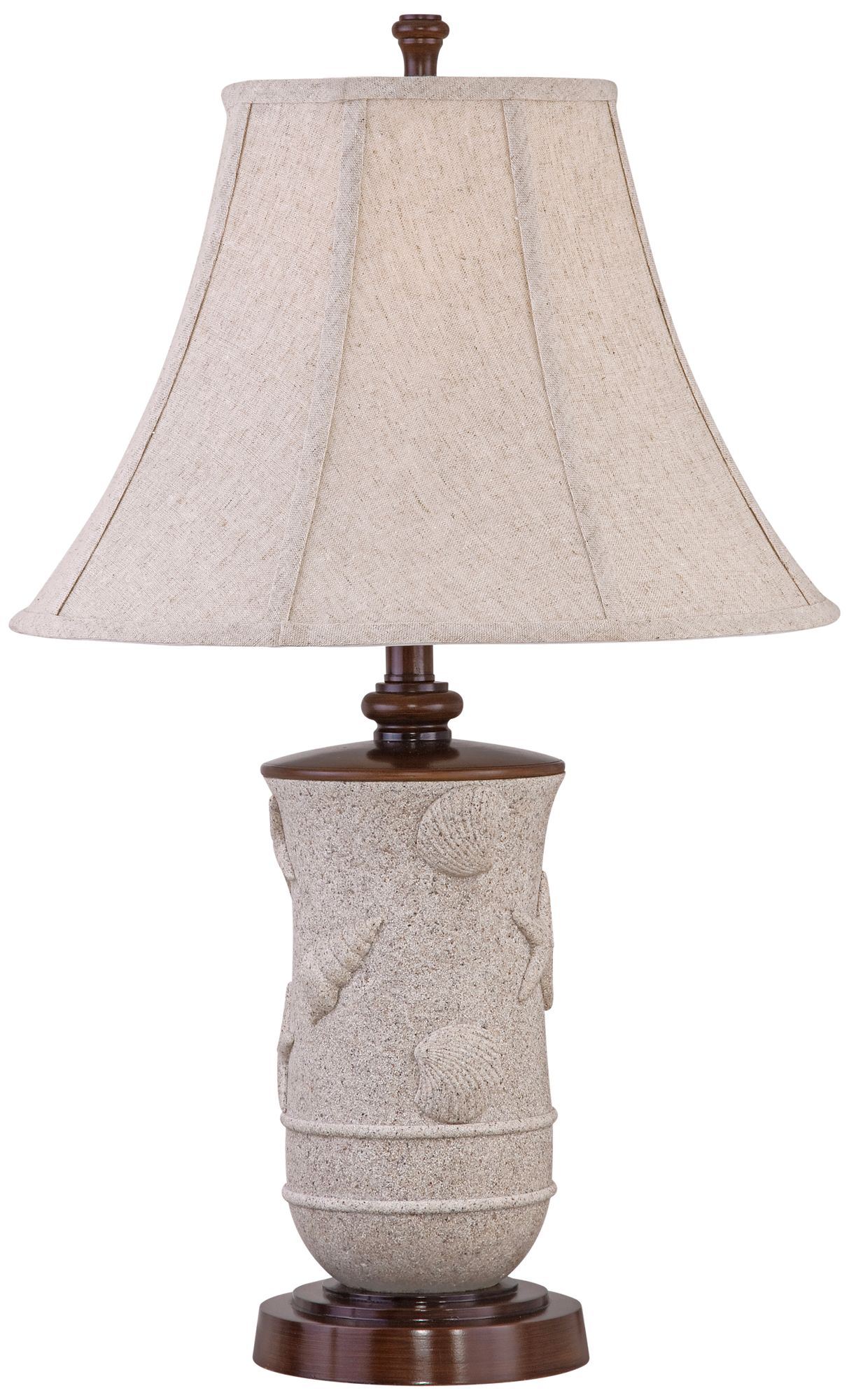Hatteras Sand and Brown Table Lamp