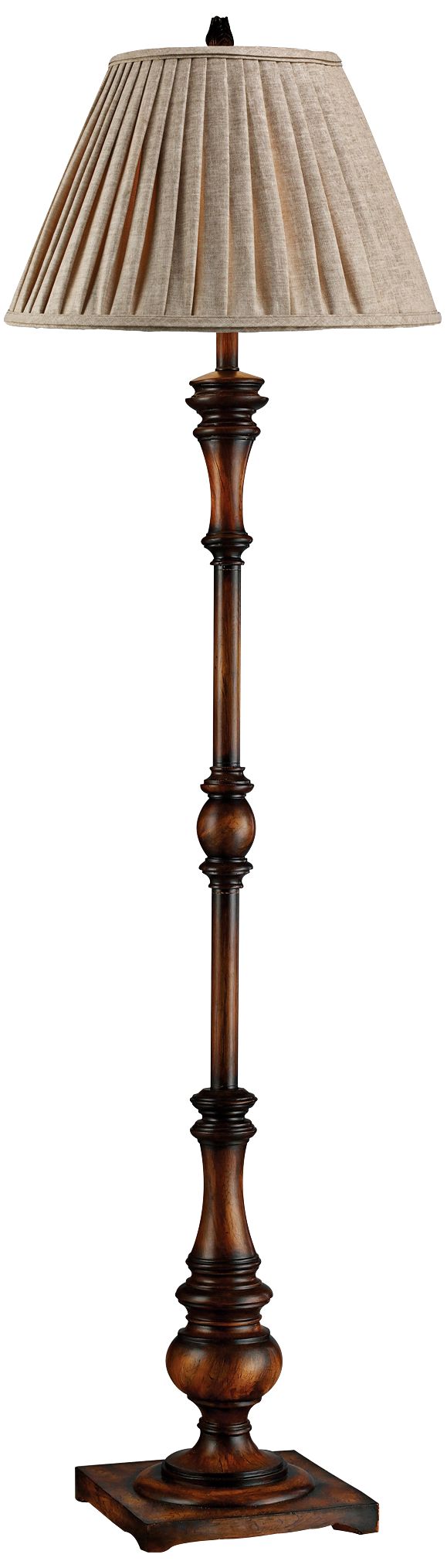 Dimond Winthorpe Zen Walnut Finish Floor Lamp