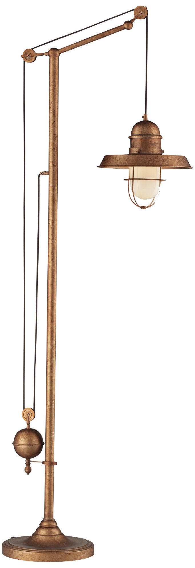 Dimond Farmhouse Bellwether Copper Floor Lamp