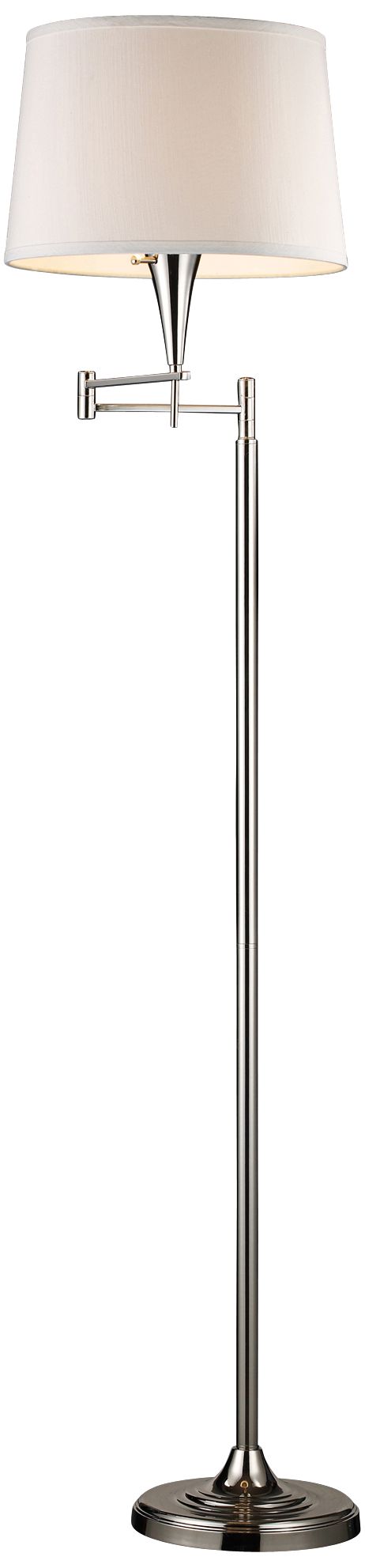 Dimond Cabaret Polished Chrome Swing Arm Floor Lamp