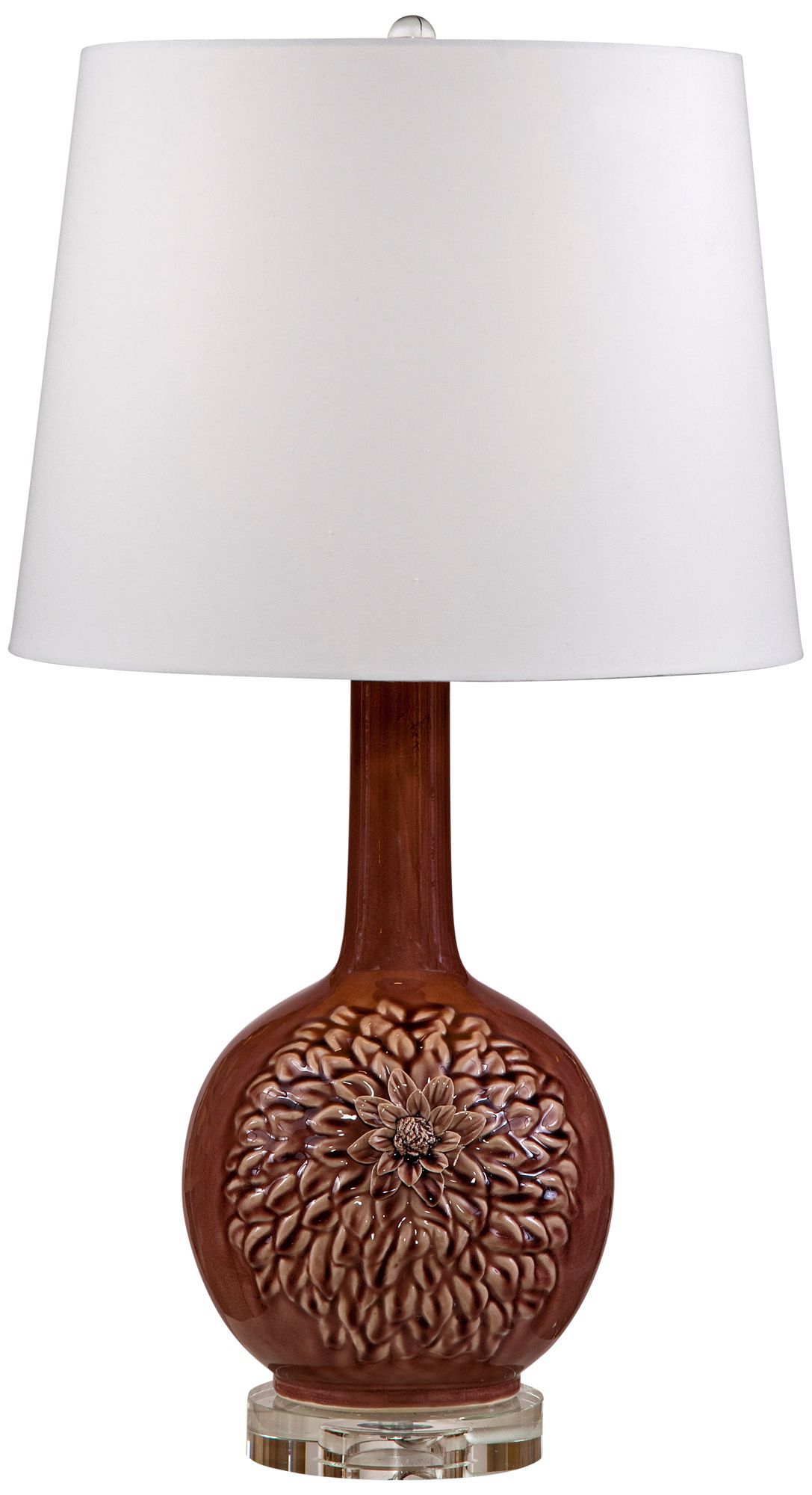 Yuba Creamy Chocolate Table Lamp