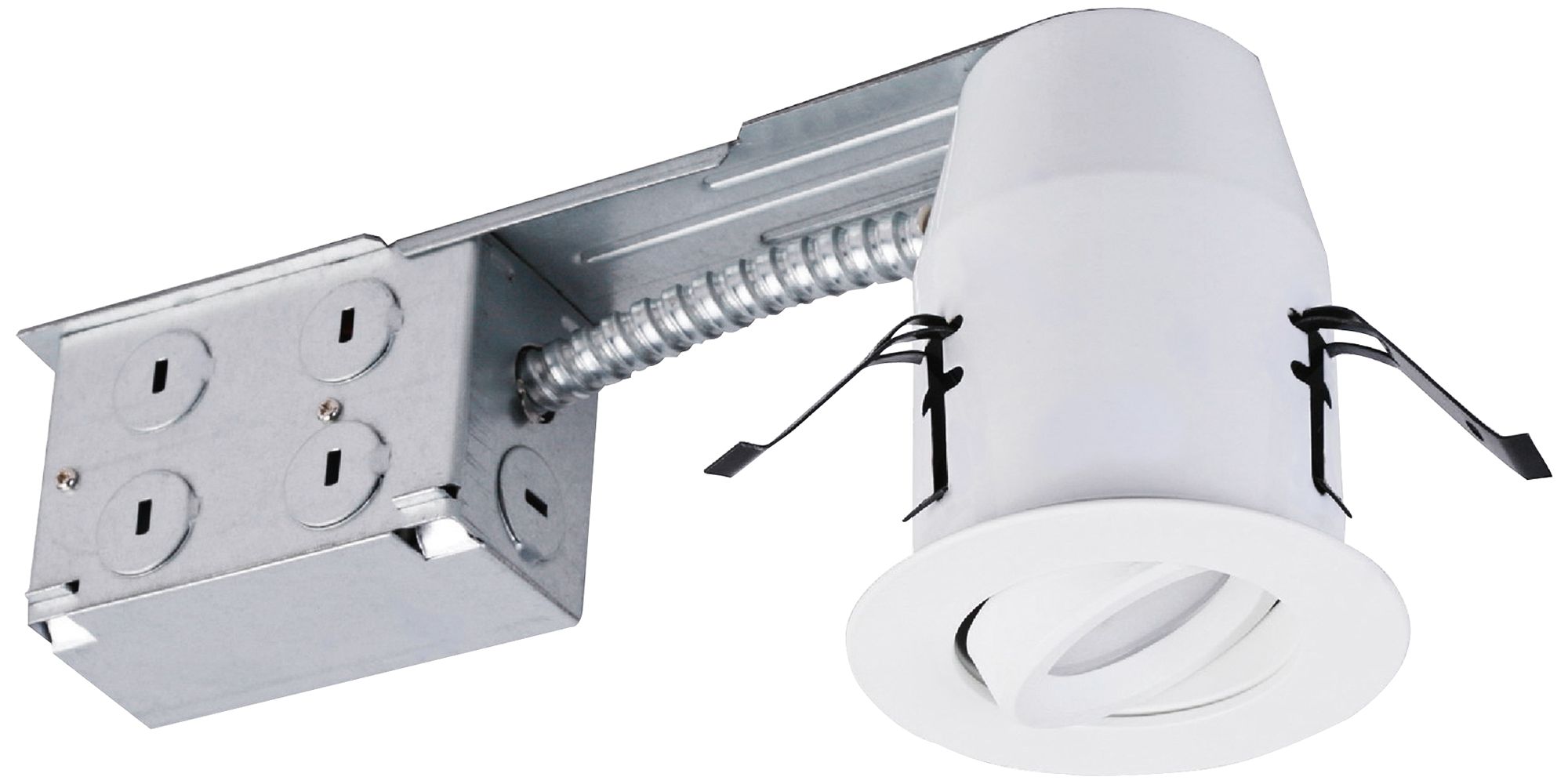 American Lighting Swivel White LED 3" Recessed Retrofit Kit