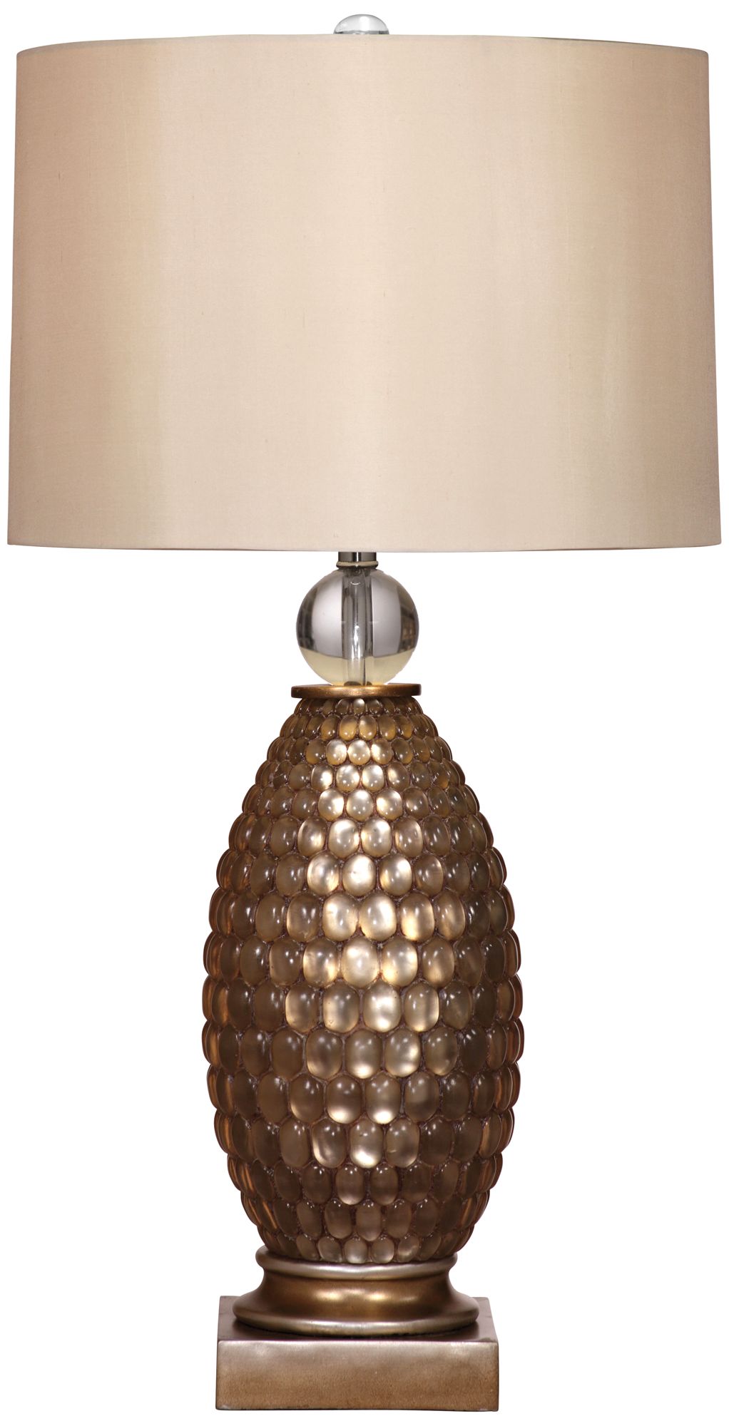 Delano Champagne Table Lamp