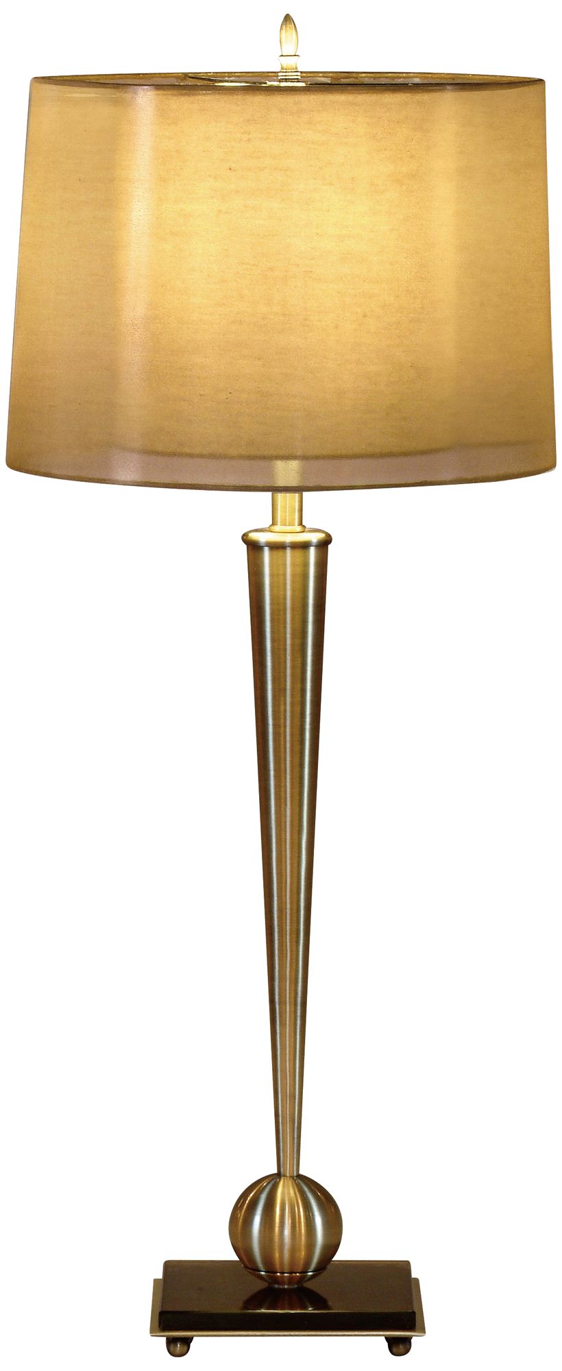 Mabon Antique Brass Table Lamp