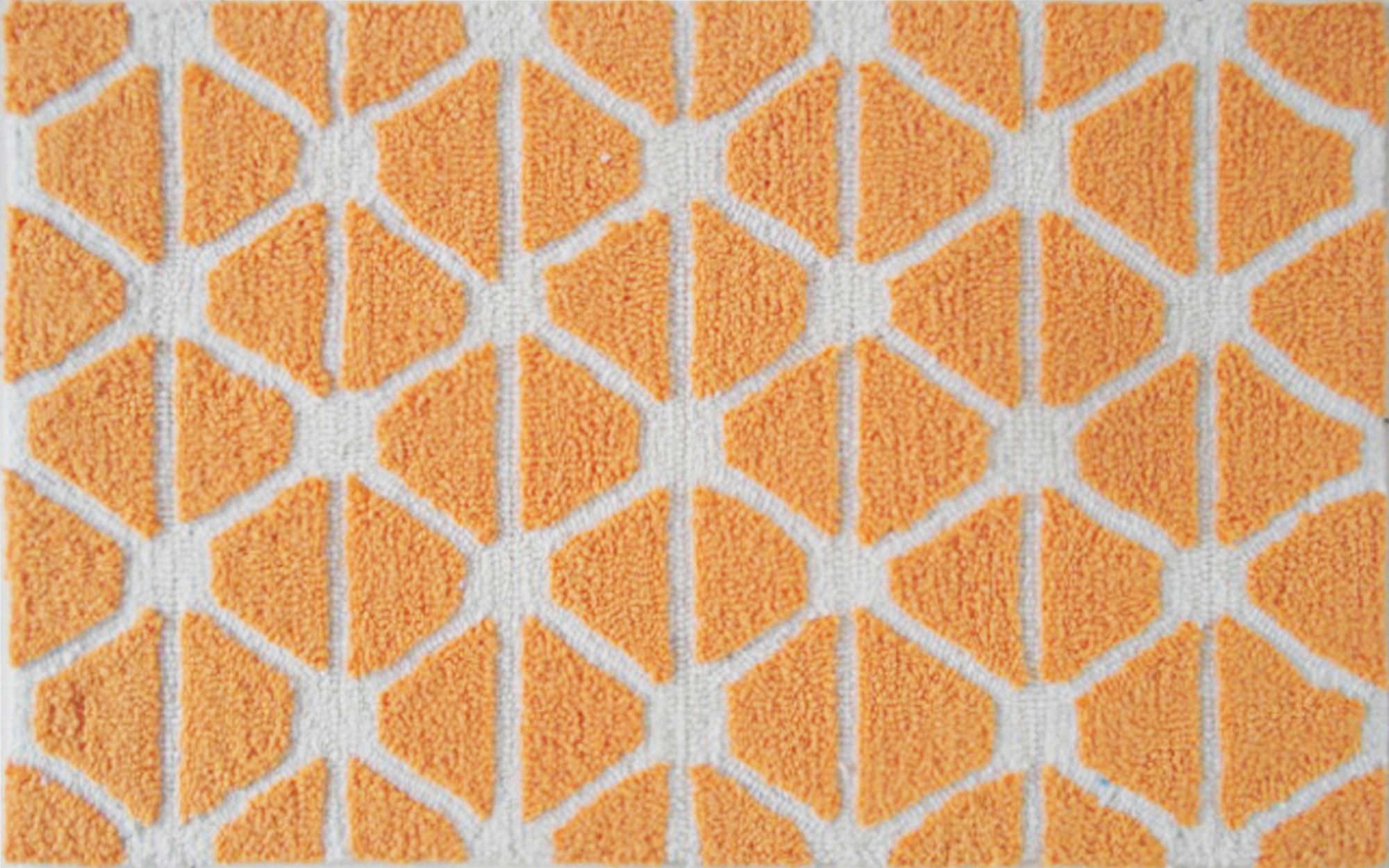 Gated Orange Indoor Only Doormat