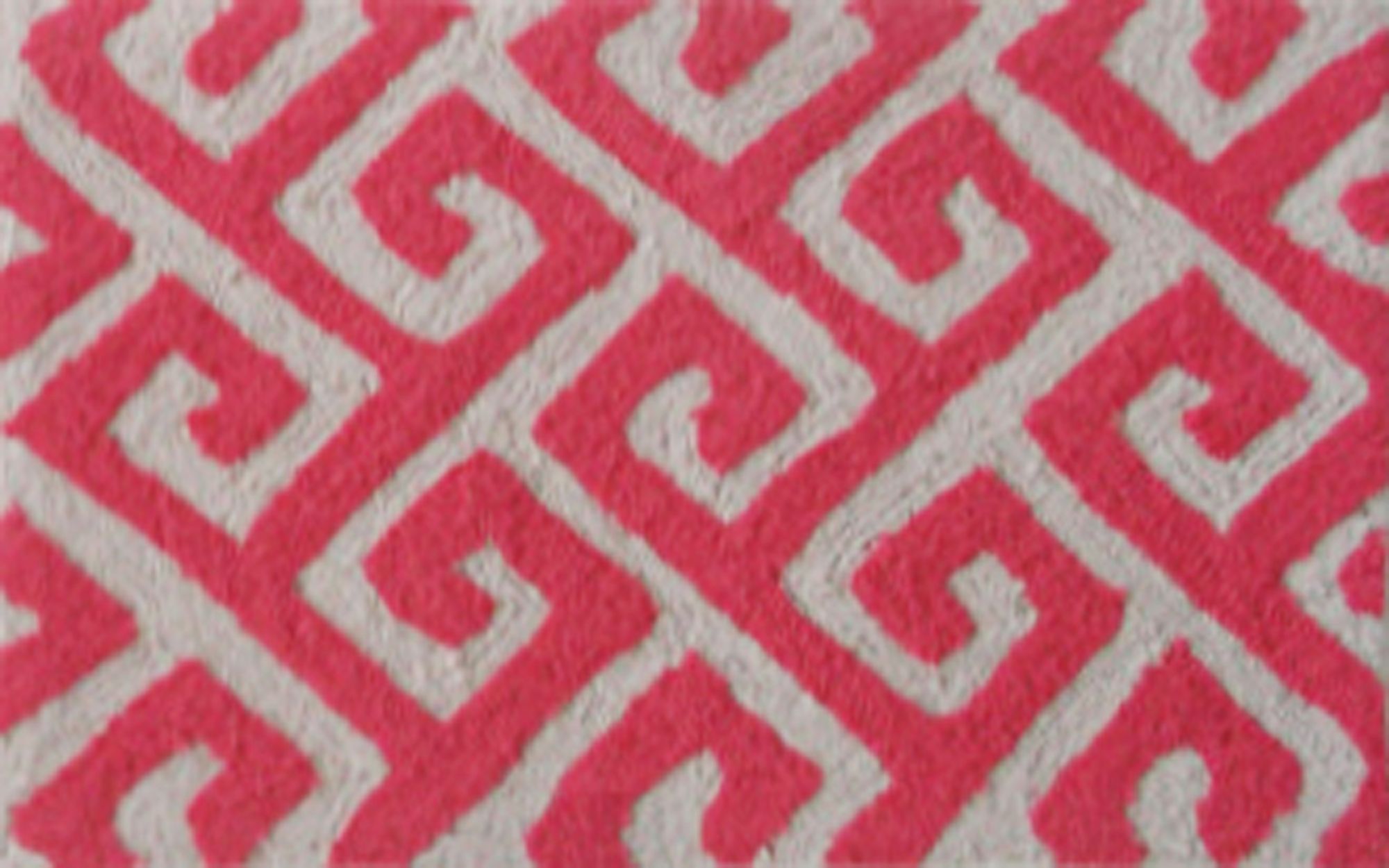 Greek Key Gray Indoor Only Doormat