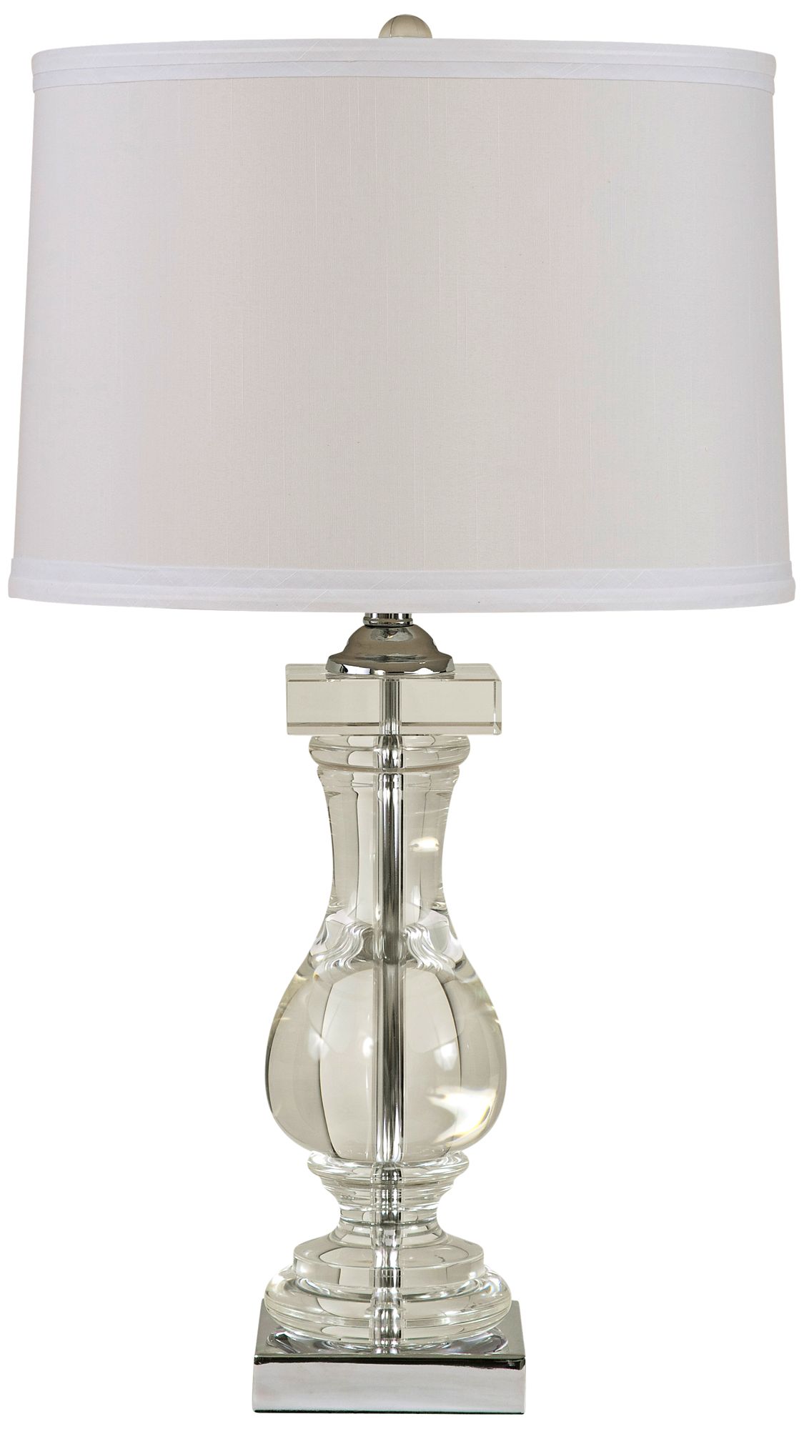 Baluster Options Polished Nickel Table Lamp
