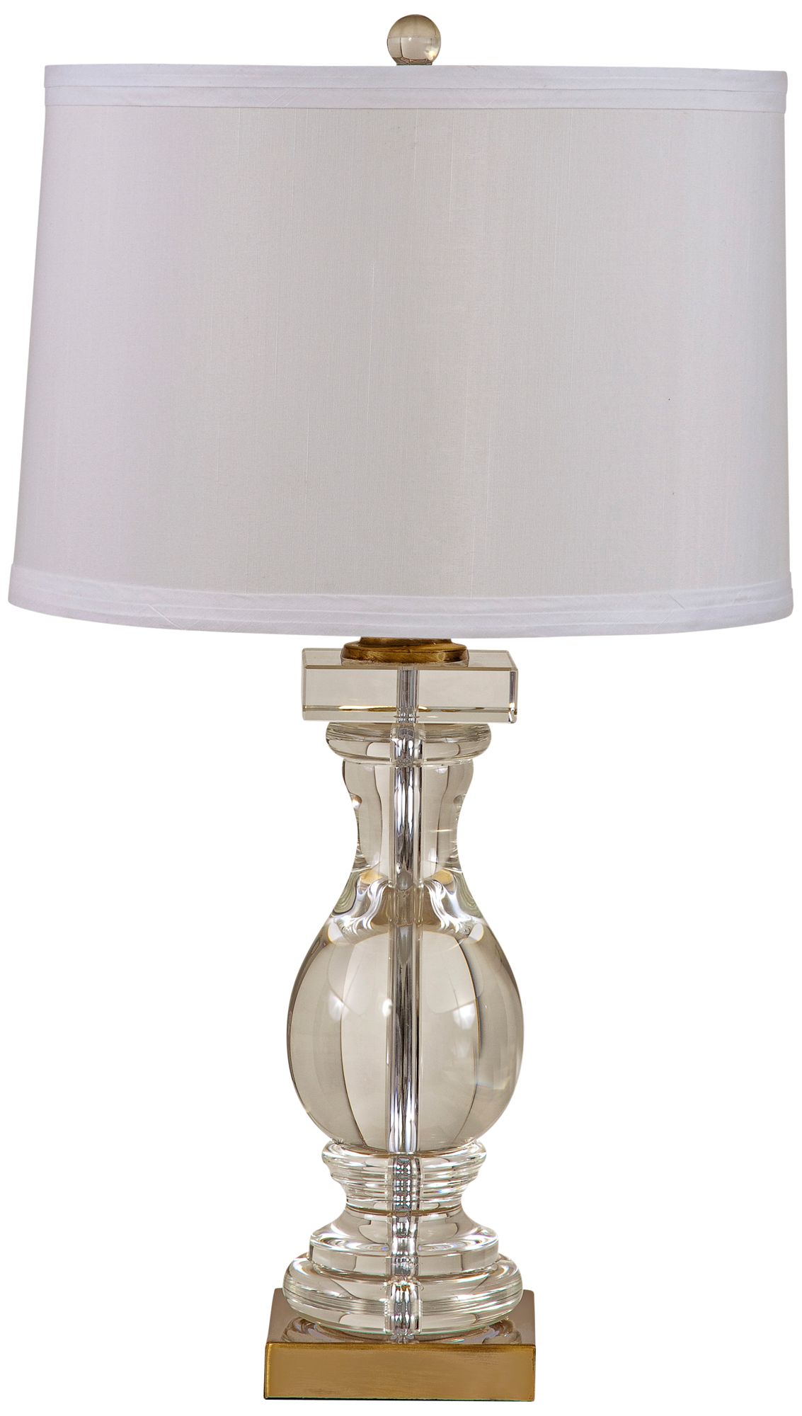 Baluster Options Burnished Brass Table Lamp
