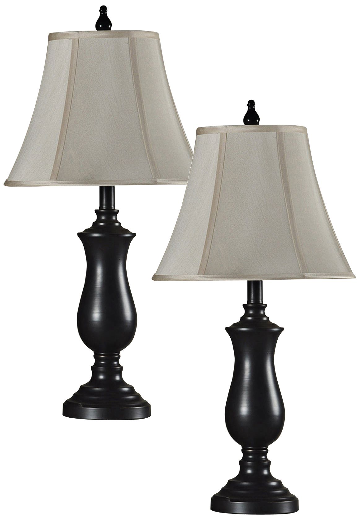 Set of 2 Madison Bronze Table Lamps