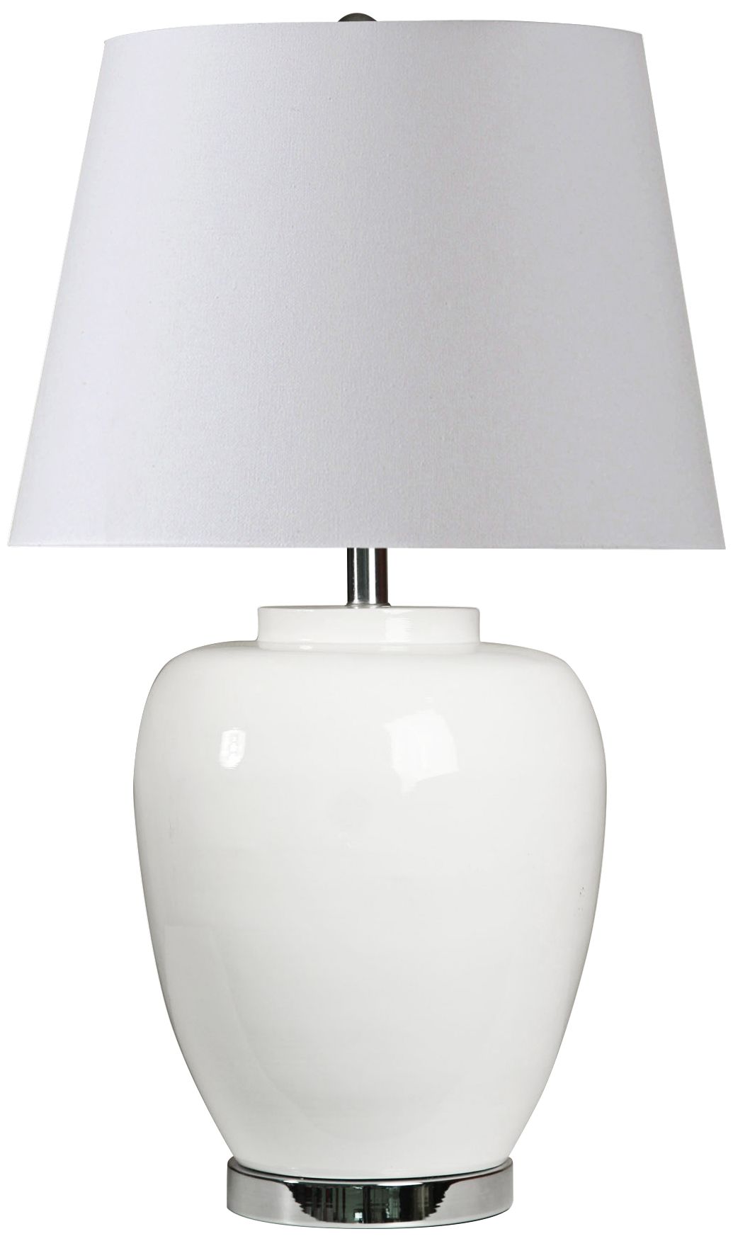 Pearl White Table Lamp