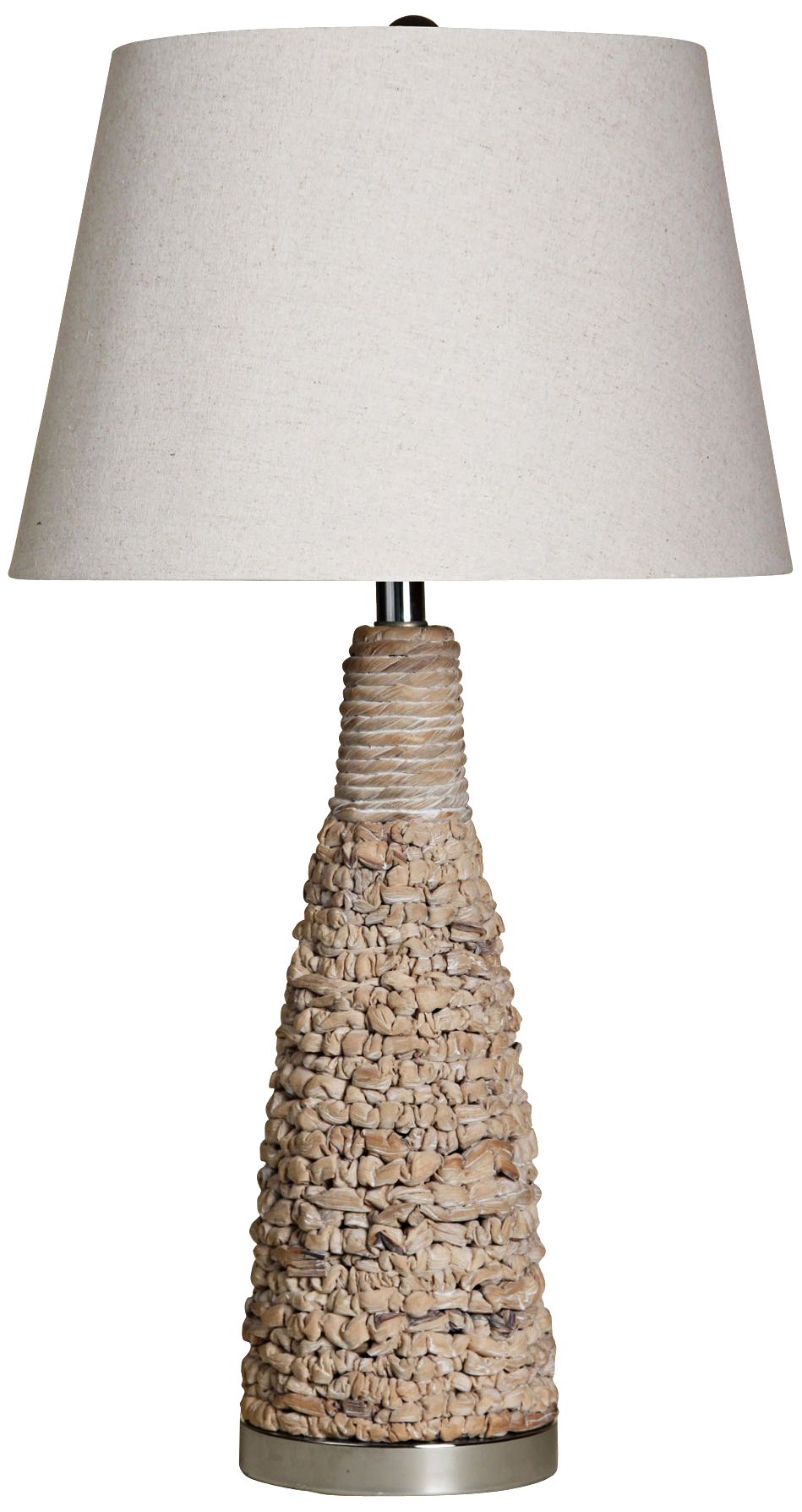 Kolton Natural Whitewash Table Lamp