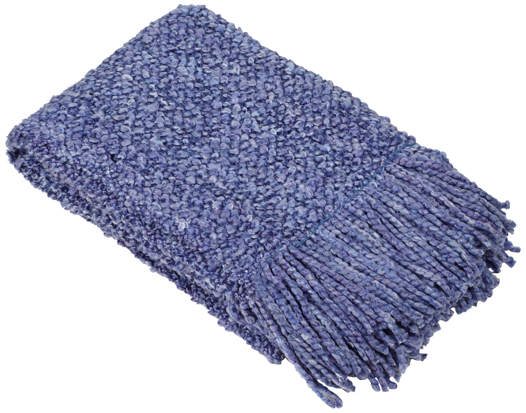 Camelot Collection Sapphire Blue Decorative Throw