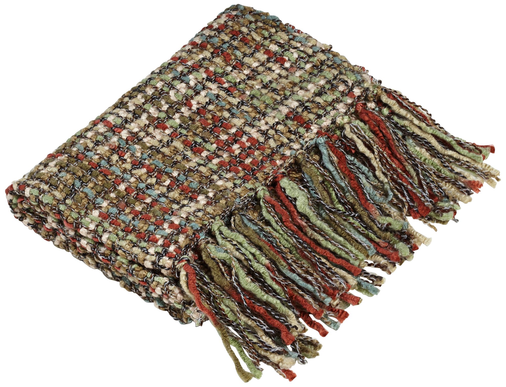 Hanover Collection Multi-Color Decorative Throw
