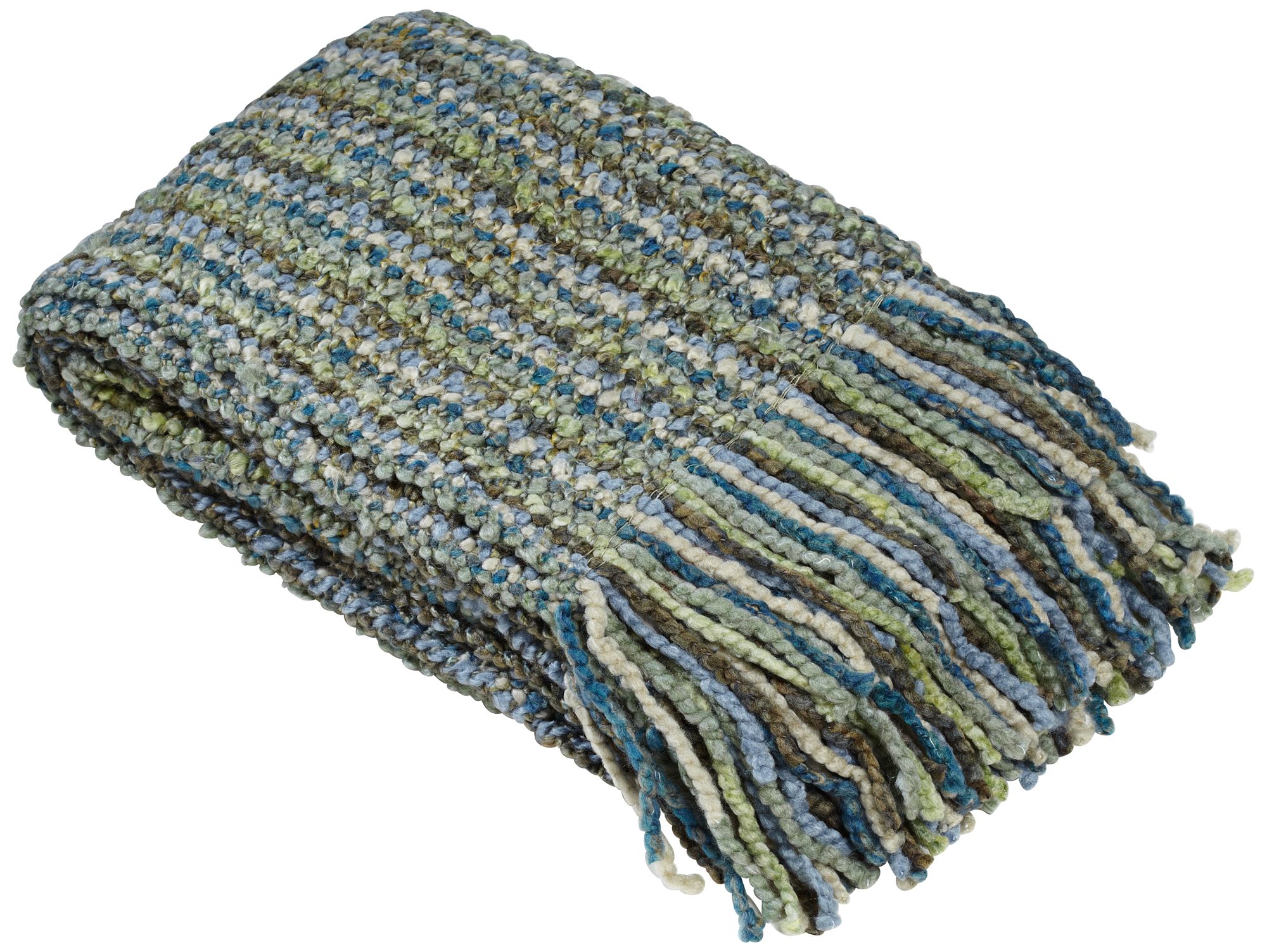Stria Collection Seaglass Decorative Throw