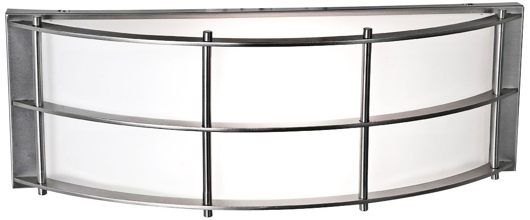 Access Tyro Collection Satin Curved Outdoor Sconce