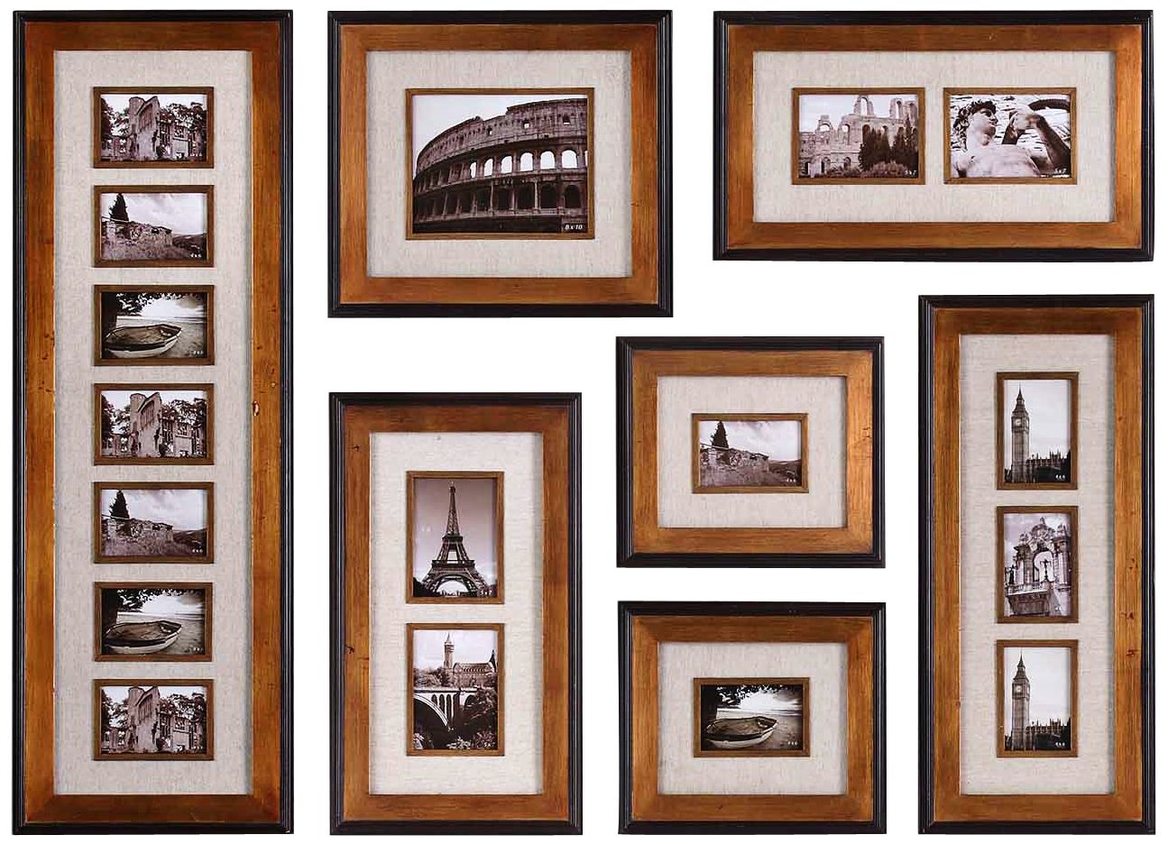 Set of 7 Uttermost Newark Photo Collage