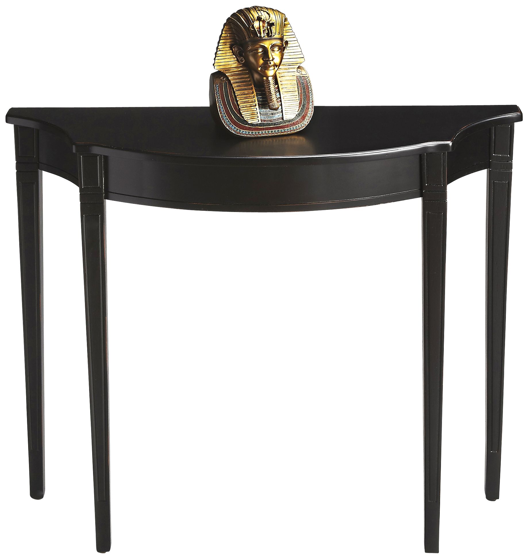Masterpiece Black Licorice Console Table