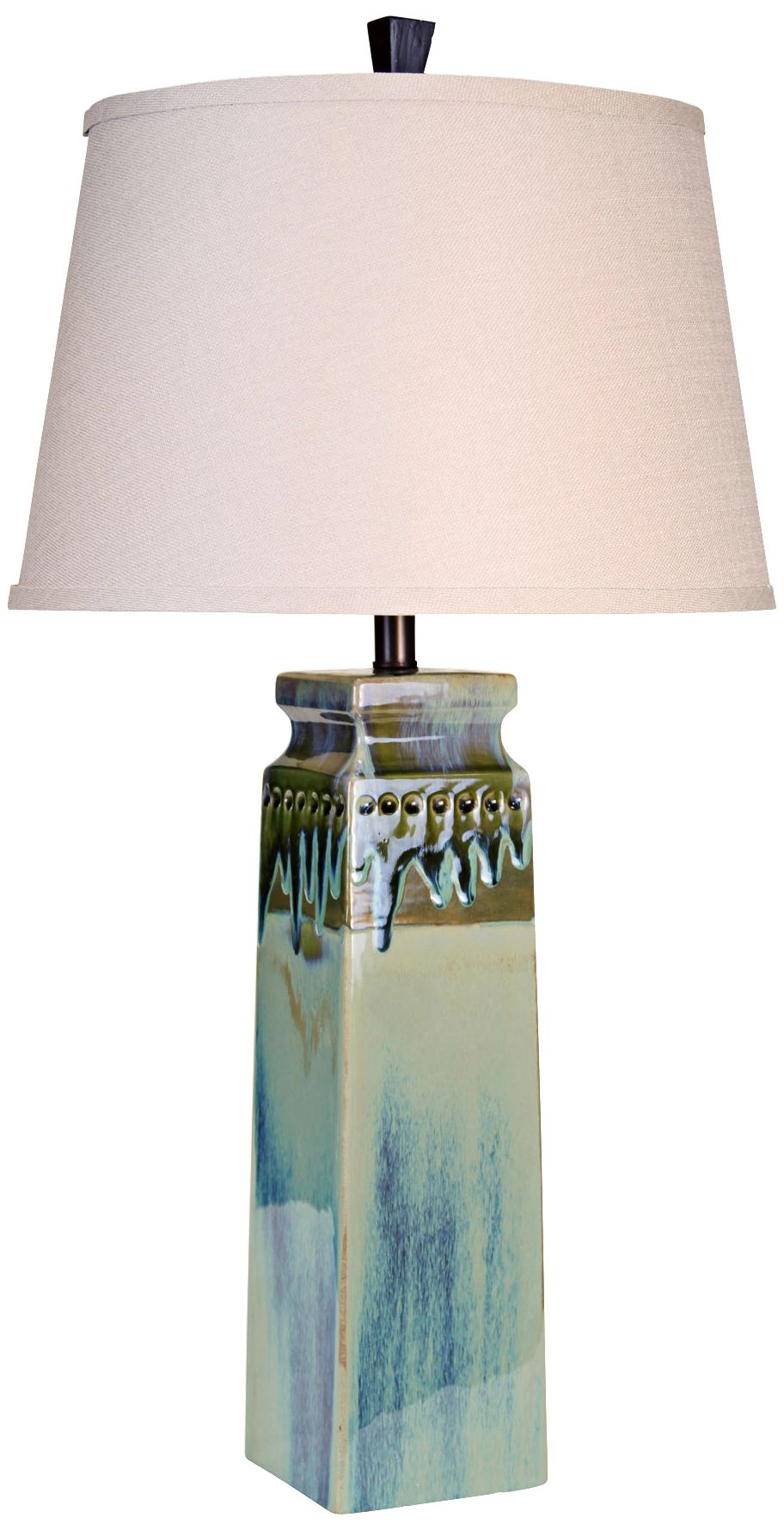 Azul Bleeding Color Ceramic Table Lamp