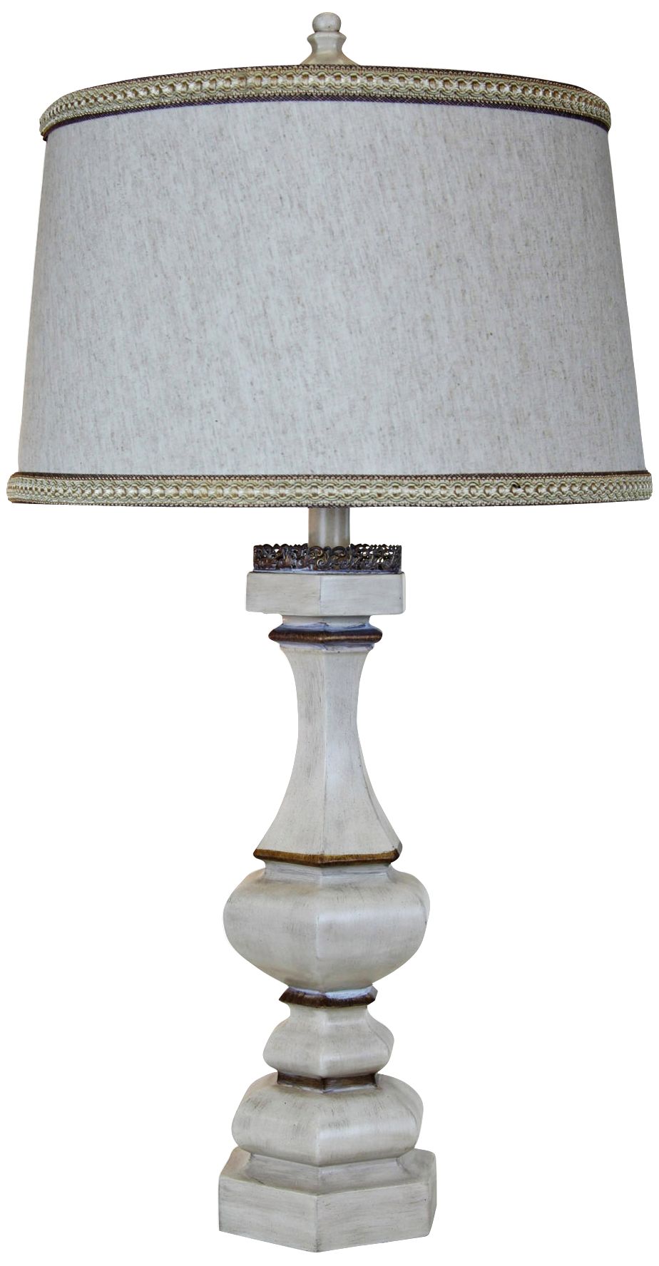 Summerhill Cream And Gold Accented Table Lamp