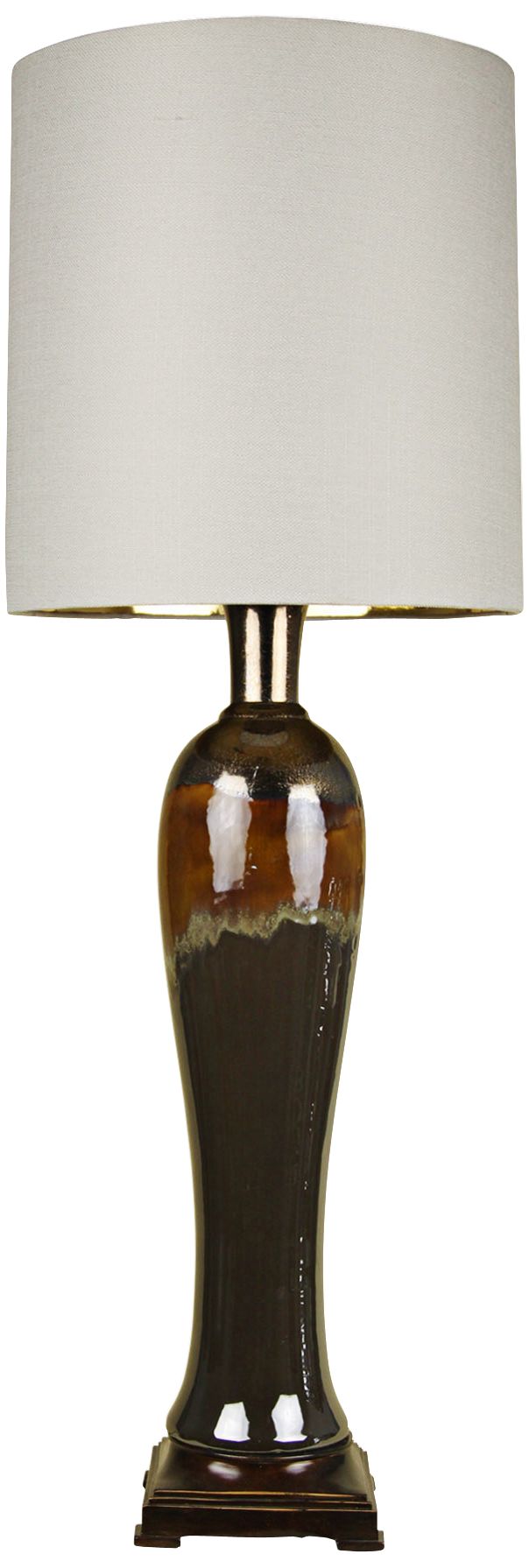 Bonaparte Bronze Vase Style Ceramic Table Lamp