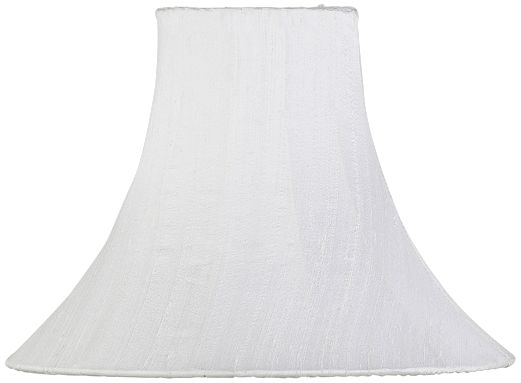 Medium White Bell Lamp Shade 4x10.25x8 (Spider)