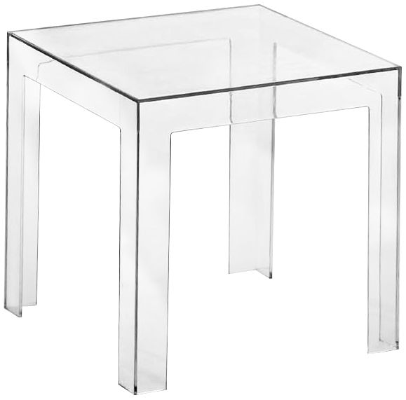 Rubi Modern Clear Side Table