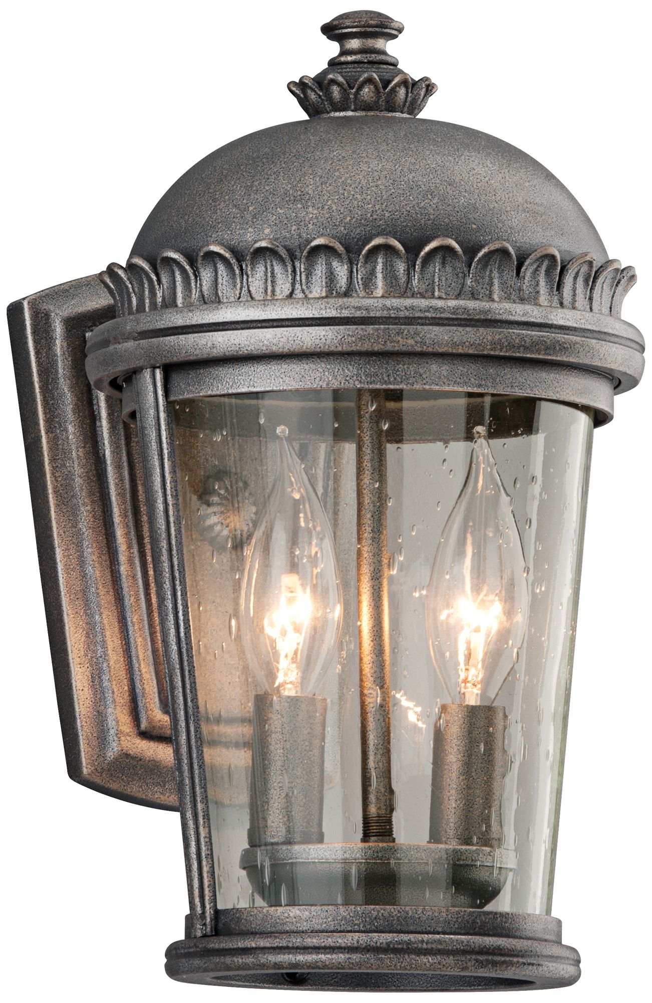 Ambassador Collection 12" High Pewter Outdoor Wall Light
