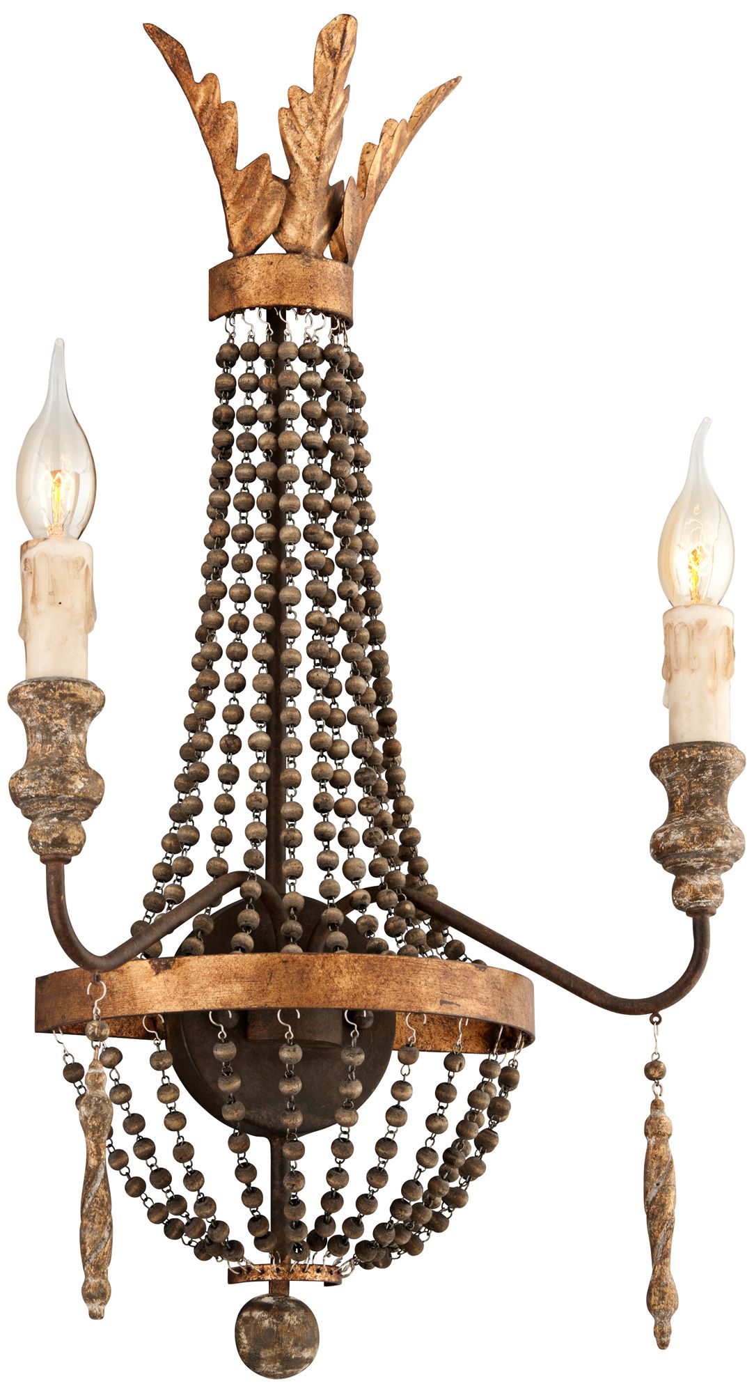 Delacroix Collection 24 3/4" High French Bronze Wall Sconce